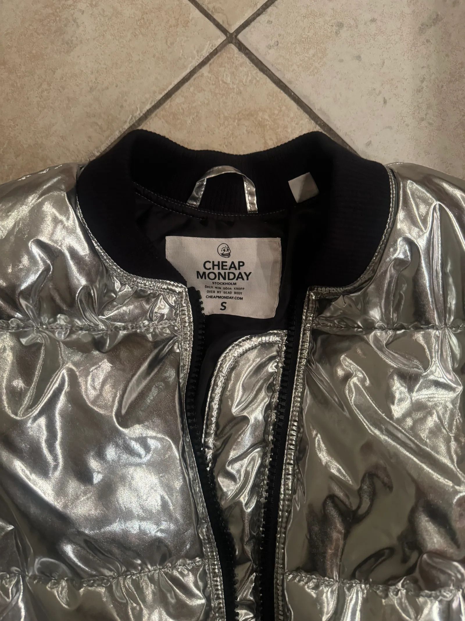 Cheap Monday Cheap Monday Risky Bomber Jacket Size S / US 4 / IT 40 - 4 Thumbnail
