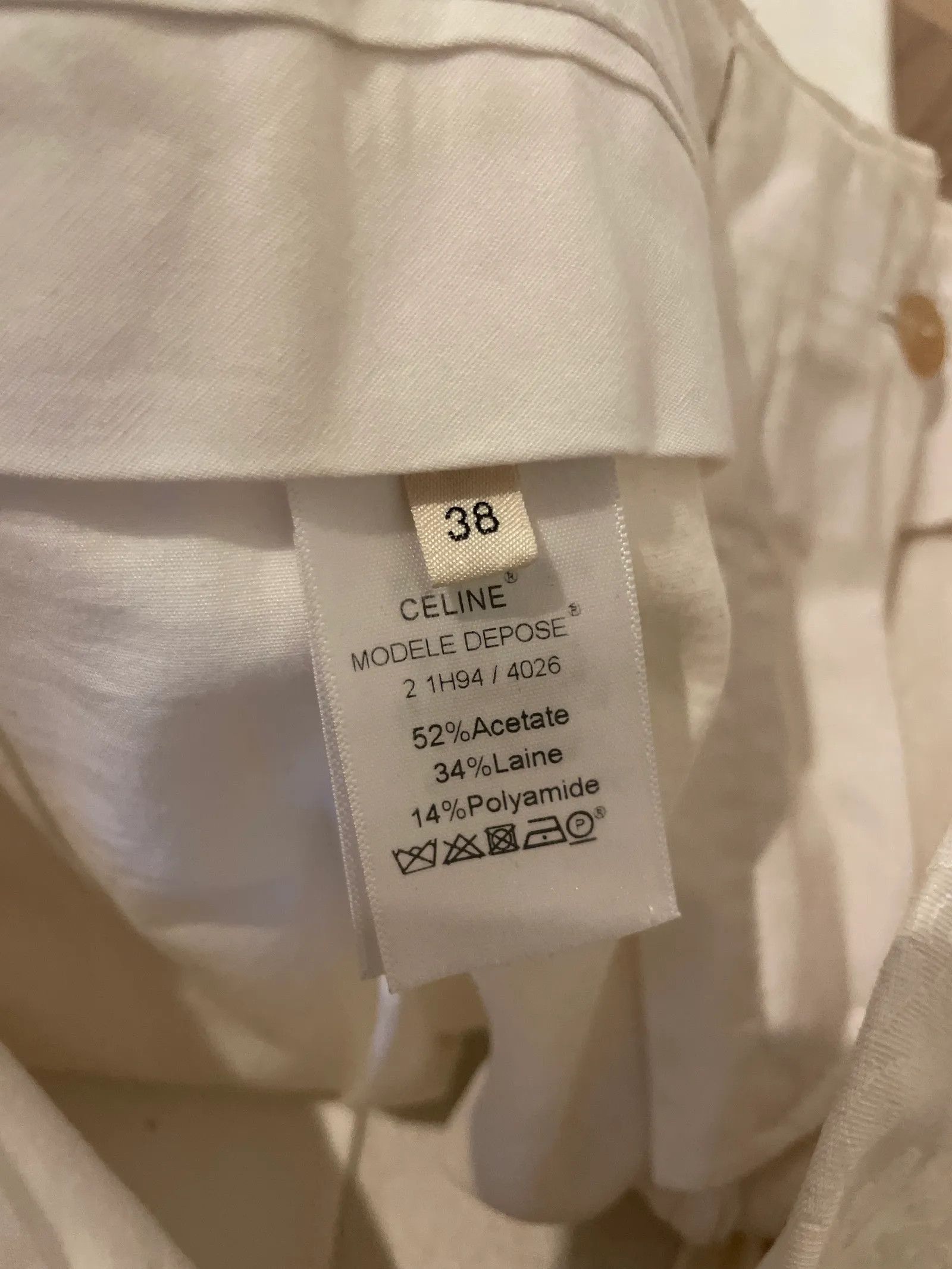 Celine Céline Pants Size 27" / US 4 / IT 40 - 3 Thumbnail