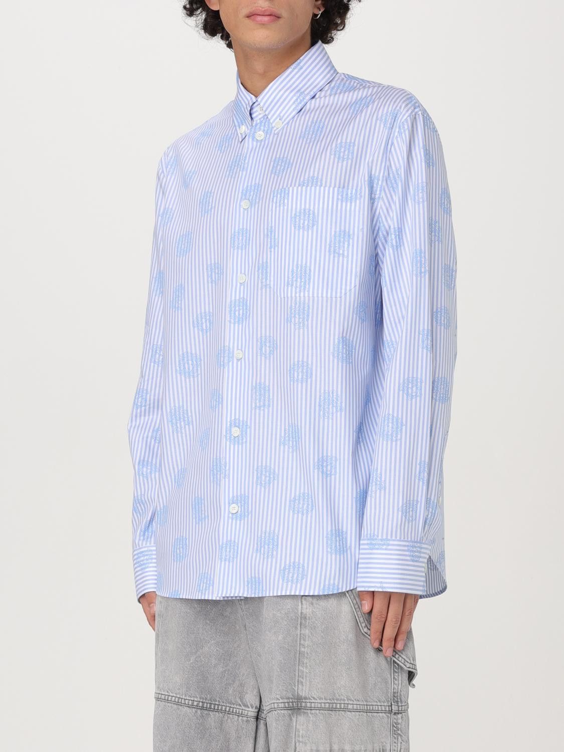 Versace Versace Shirt Men Gnawed Blue Size US XL / EU 56 / 4 - 4 Thumbnail
