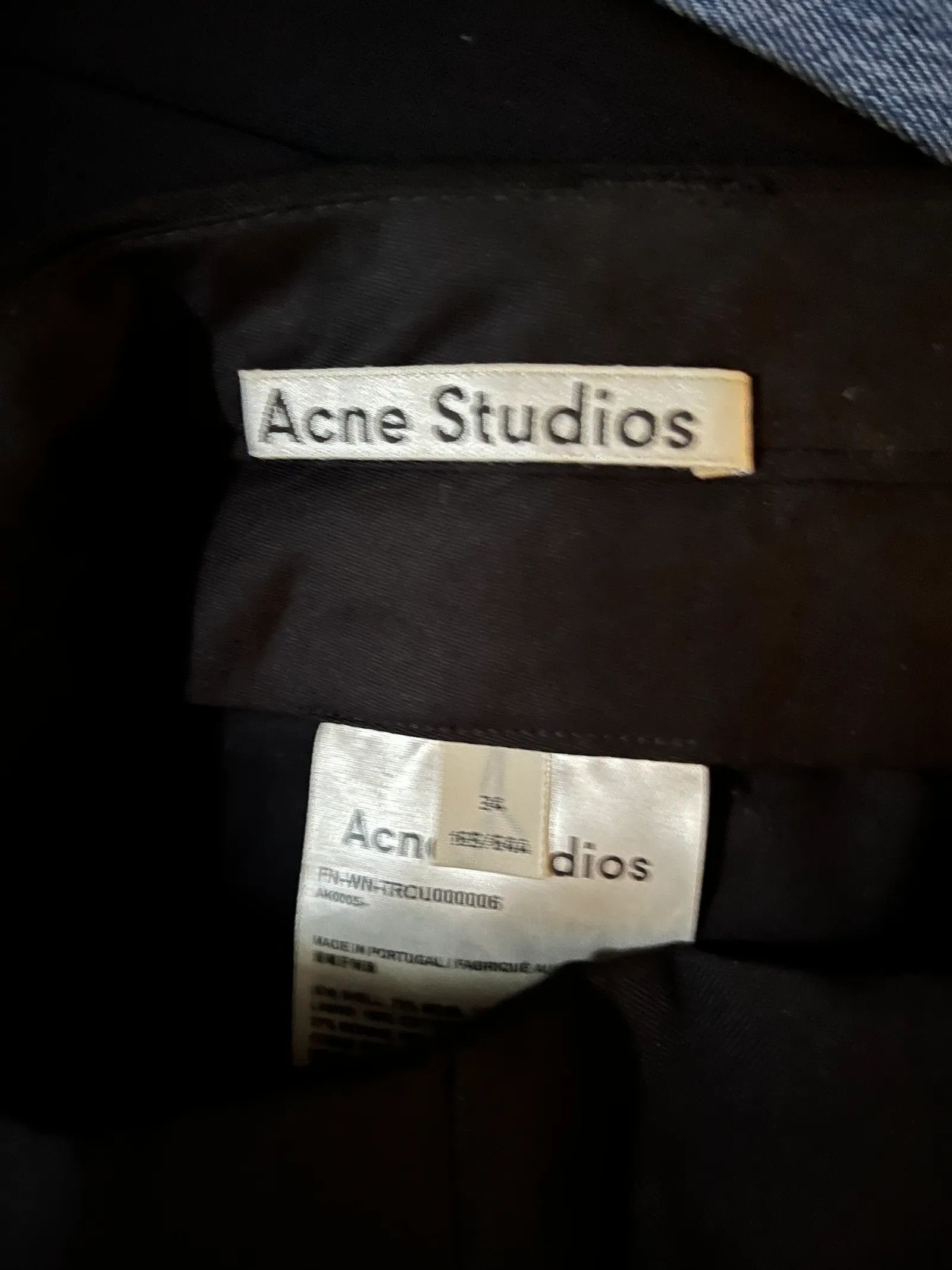 Acne Studios Acne Studios FN-WN-TROU000006 Pants Size 25" / US 0 / IT 36 - 2 Thumbnail