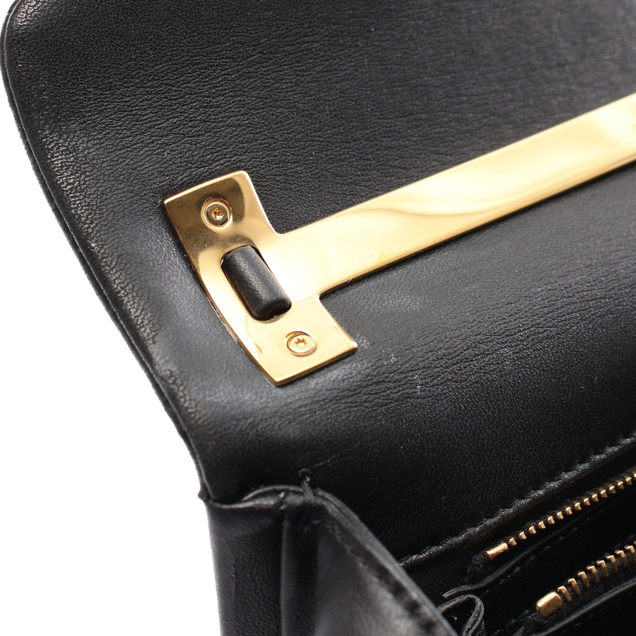 Valentino Valentino One Stud Small Handbag Leather Black Size ONE SIZE - 10 Thumbnail