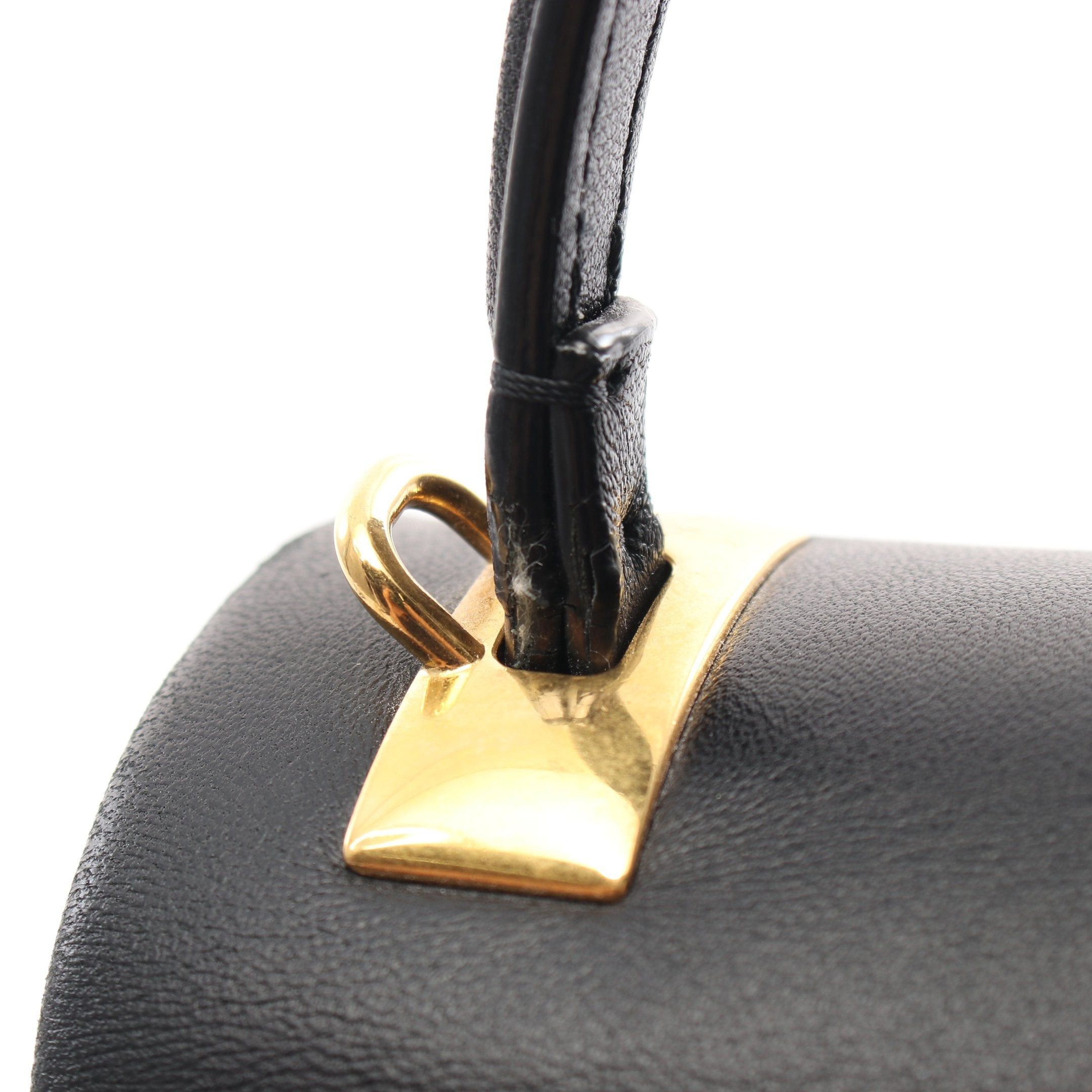 Valentino Valentino One Stud Small Handbag Leather Black Size ONE SIZE - 7 Thumbnail