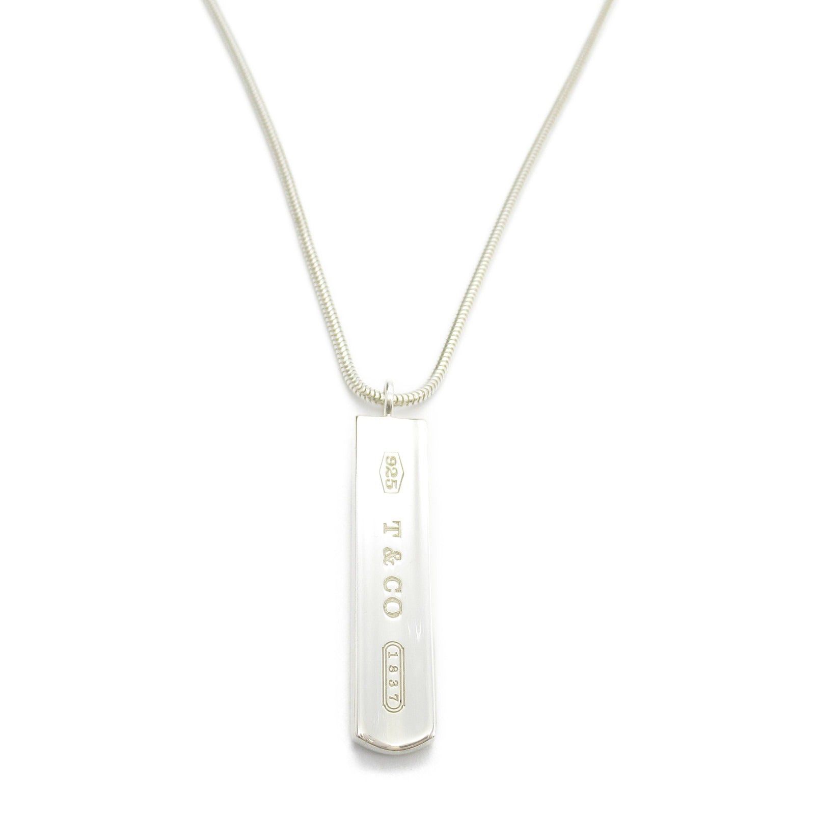Tiffany & Co. Tiffany Co 1837 Necklace 925 Silver Size ONE SIZE - 2 Thumbnail