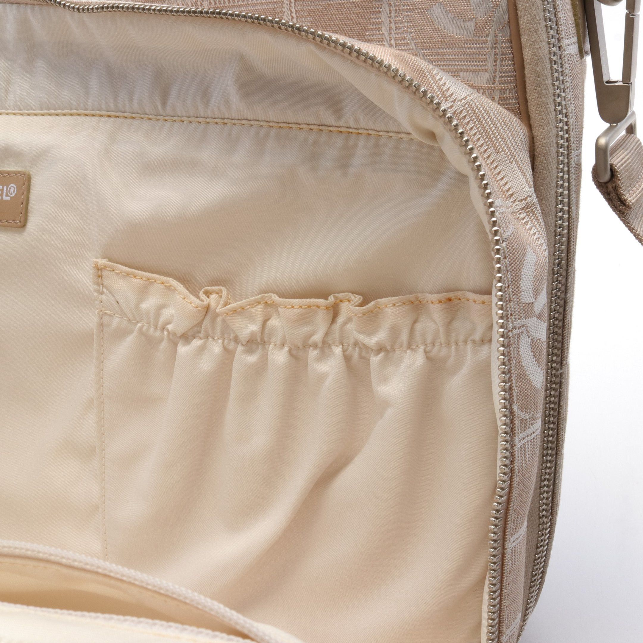 Chanel Chanel New Travel Business Bag Nylon Canvas Leather Pink Matte Silver Hardware Size ONE SIZE - 6 Thumbnail