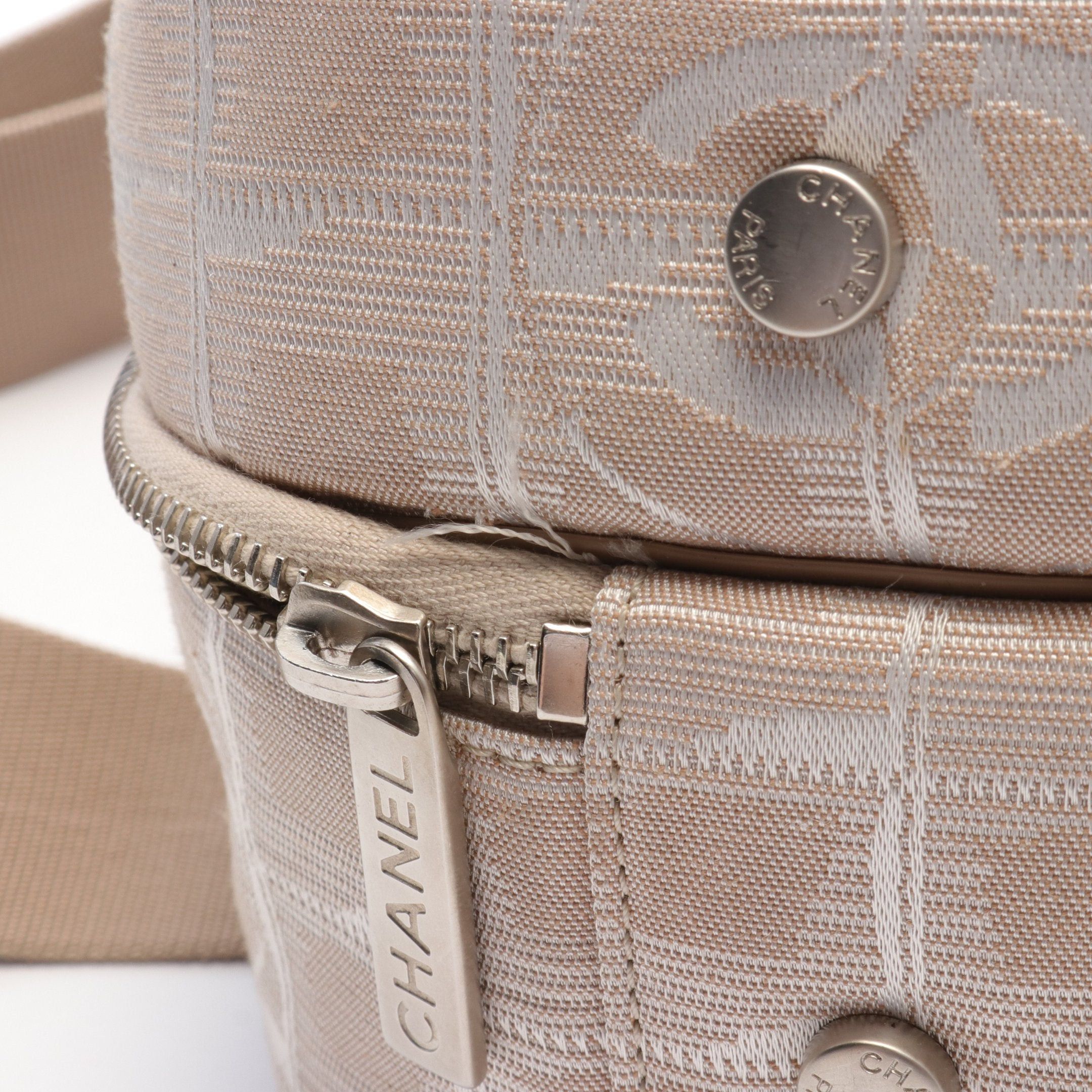Chanel Chanel New Travel Business Bag Nylon Canvas Leather Pink Matte Silver Hardware Size ONE SIZE - 10 Thumbnail