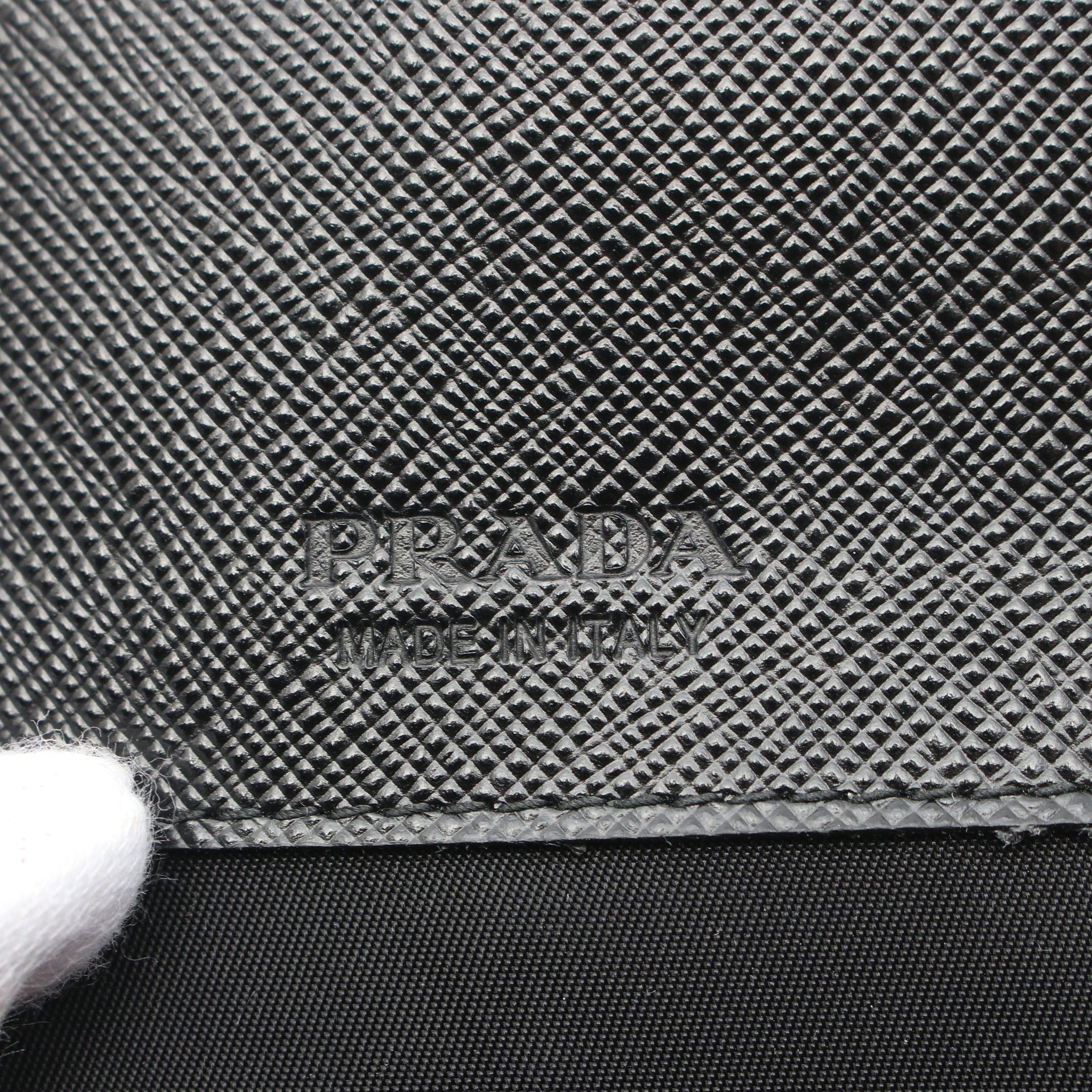 Prada Prada Shoulder Bag Nylon Saffiano Leather Black Size ONE SIZE - 4 Thumbnail