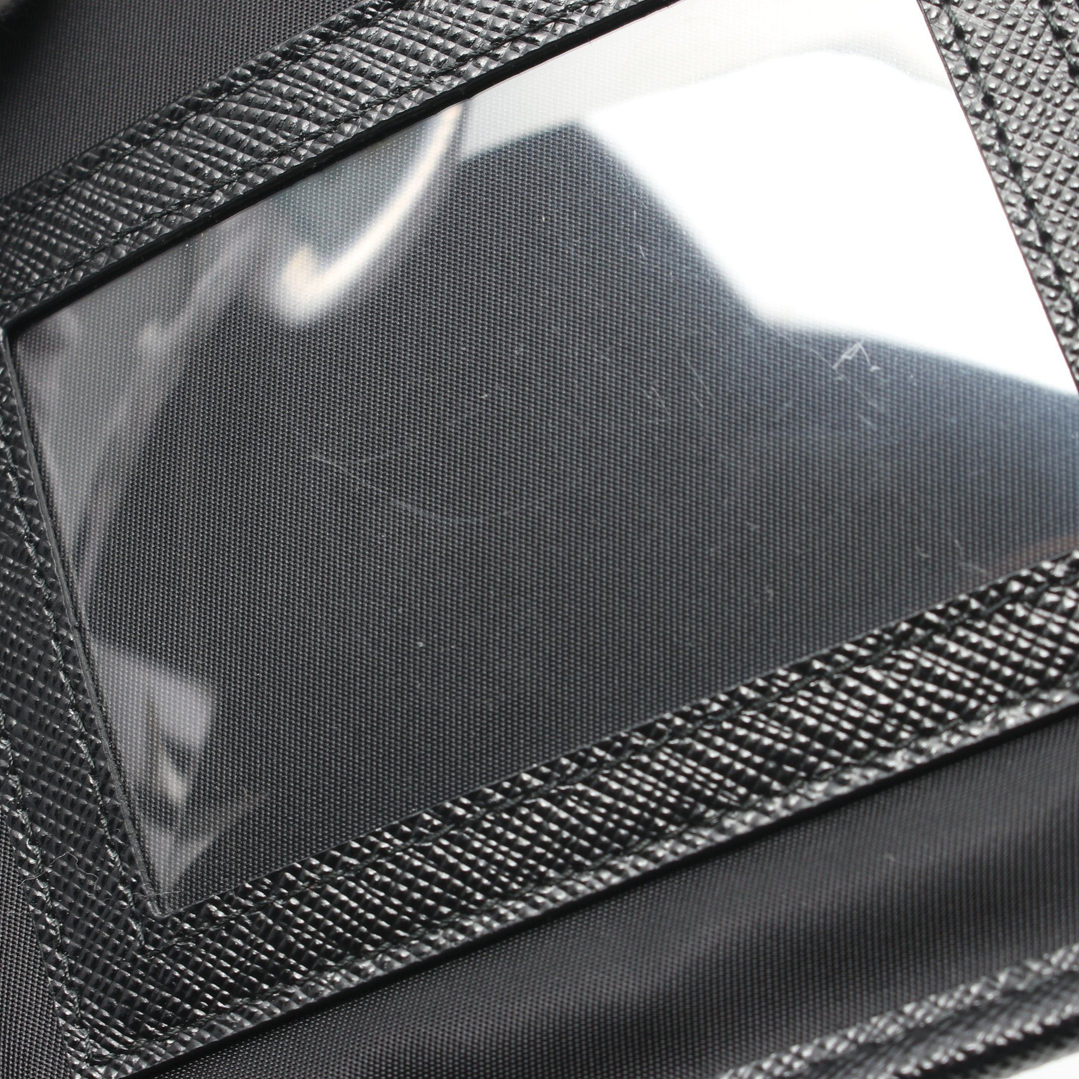 Prada Prada Shoulder Bag Nylon Saffiano Leather Black Size ONE SIZE - 7 Thumbnail