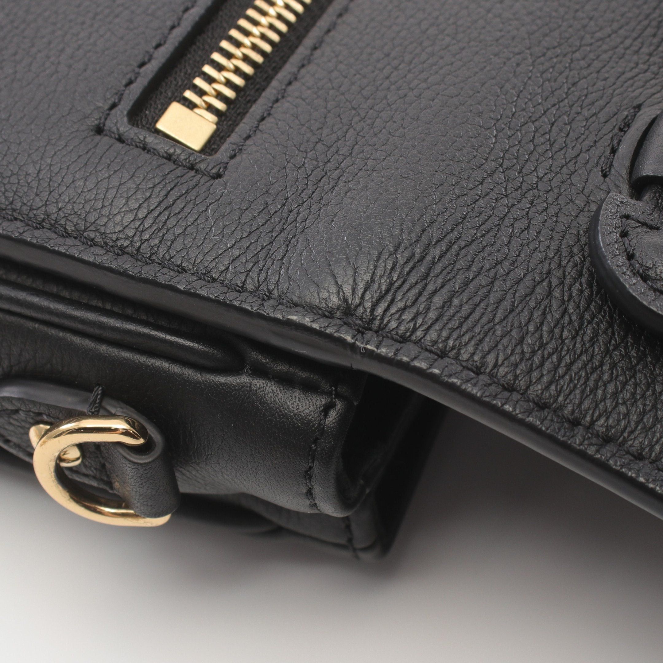 Louis Vuitton Louis Vuitton Oxford Rock Me Handbag Leather Black Size ONE SIZE - 8 Thumbnail