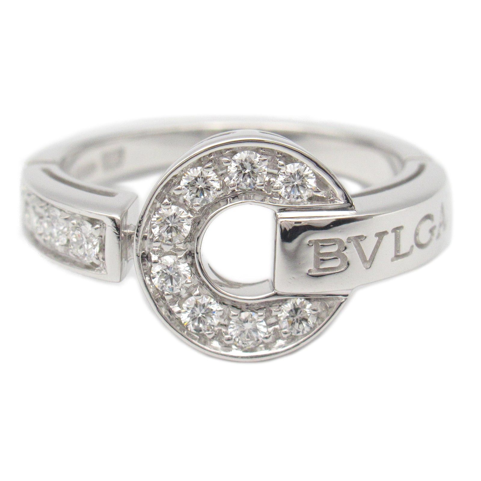 Bvlgari Bvlgari Bulgari Diamond Ring K18Wg (White Gold) Clear Size ONE SIZE - 2 Thumbnail