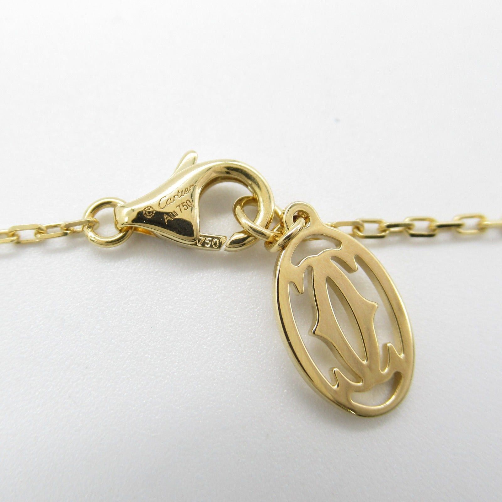 Cartier Cartier Amour Necklace Large K18 (Yellow Gold) Diamond Clear Size ONE SIZE - 4 Thumbnail