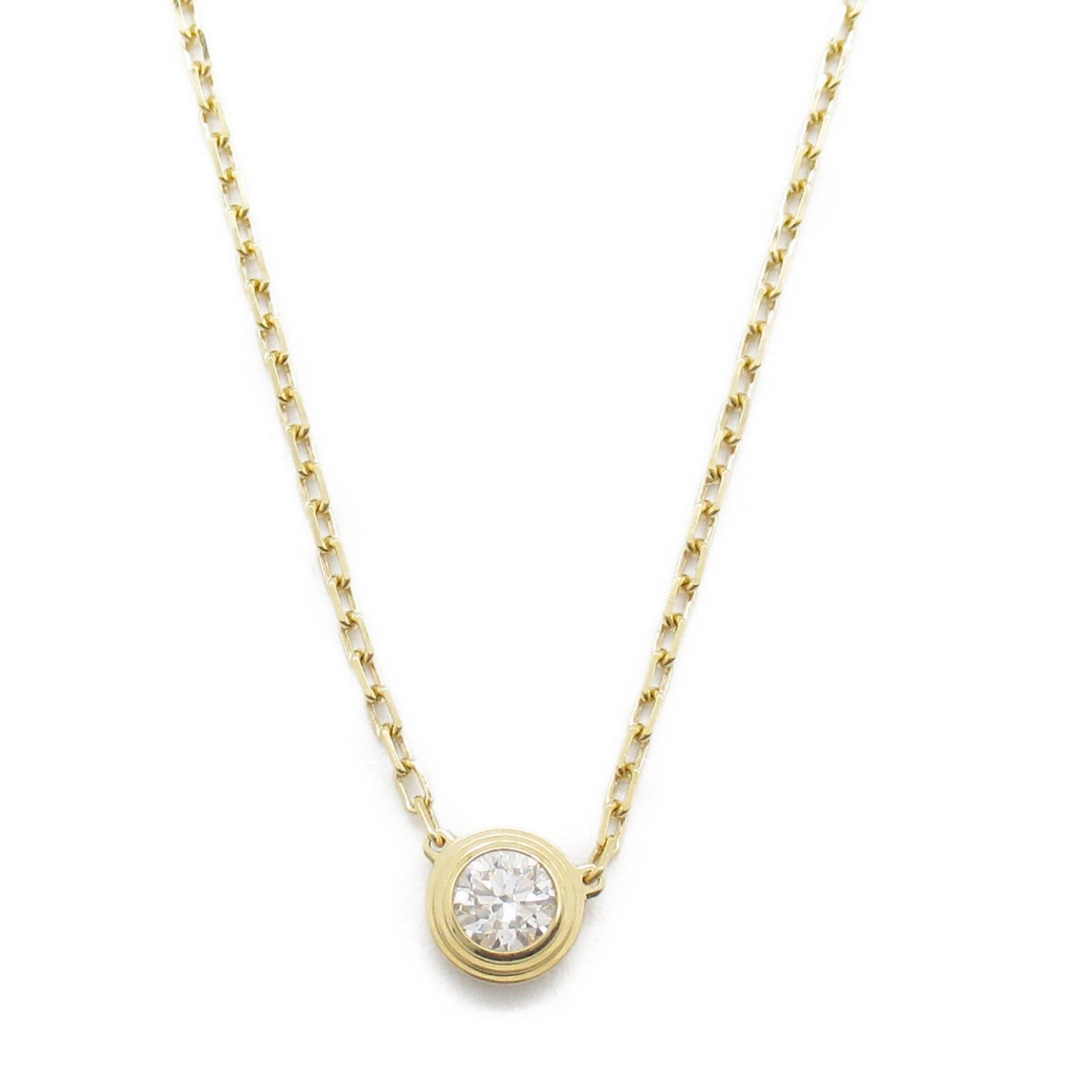 Cartier Cartier Amour Necklace Large K18 (Yellow Gold) Diamond Clear Size ONE SIZE - 2 Thumbnail