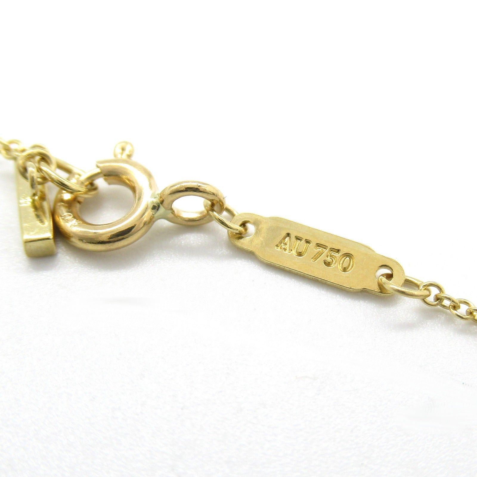 Tiffany & Co. Tiffany Co T-Smile Small Necklace K18 (Yellow Gold) Gold Size ONE SIZE - 5 Thumbnail