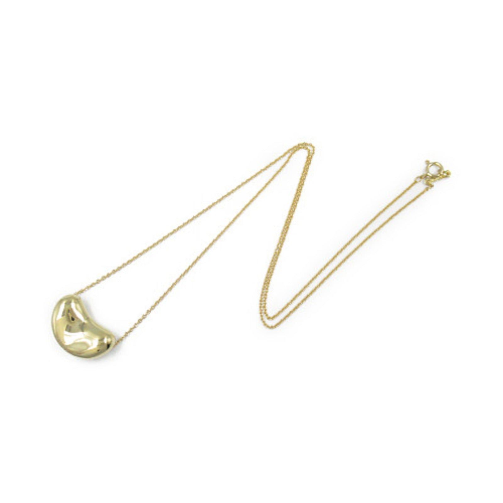 Tiffany & Co. Tiffany Co Elsa Peretti Bean Necklace K18 (Yellow Gold) Gold Size ONE SIZE - 3 Thumbnail