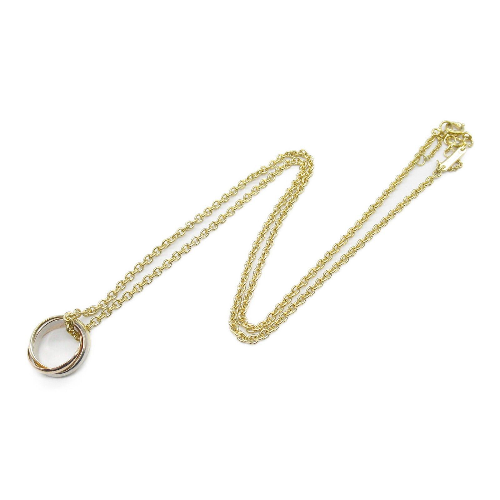 Cartier Cartier Baby Trinity Necklace K18 (Yellow Gold) K18Wg (White (Pink Gold Size ONE SIZE - 3 Thumbnail