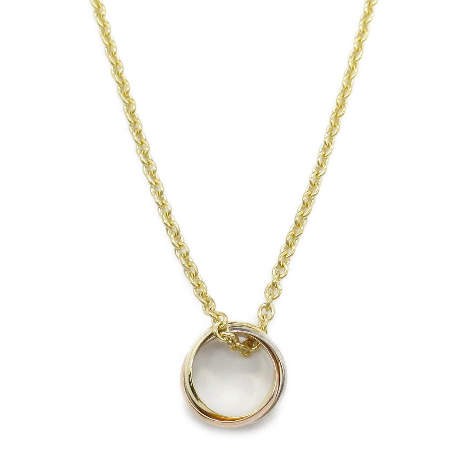 Cartier Cartier Baby Trinity Necklace K18 (Yellow Gold) K18Wg (White (Pink Gold Size ONE SIZE - 2 Thumbnail