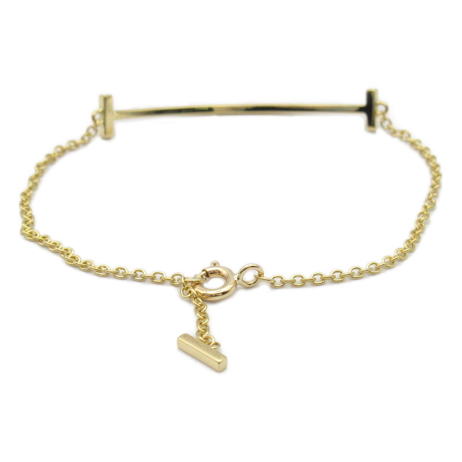 Tiffany & Co. Tiffany Co T-Smile Small Bracelet K18 (Yellow Gold) Gold Size ONE SIZE - 2 Thumbnail