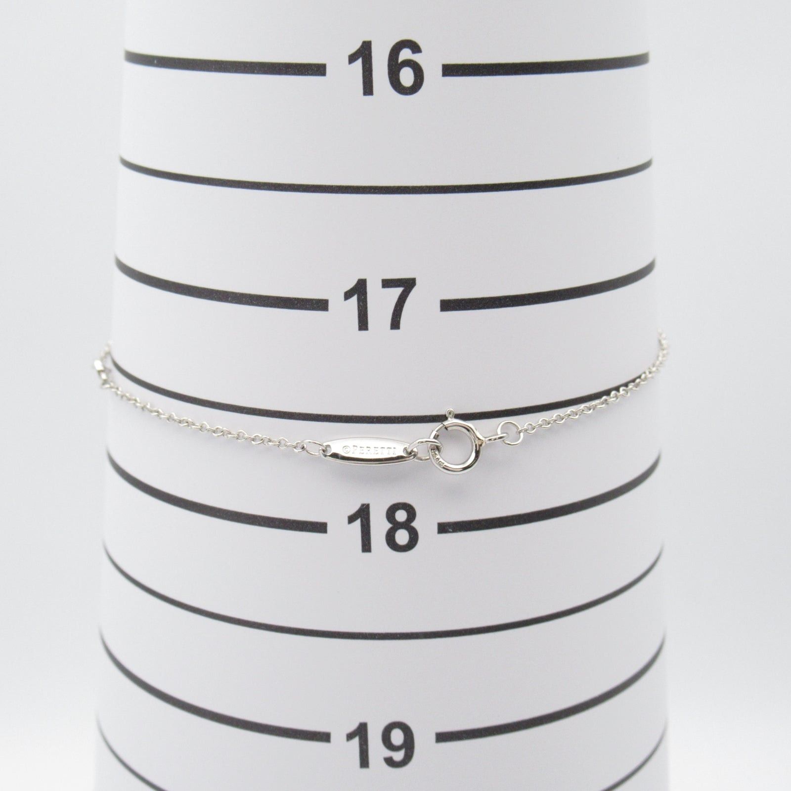 Tiffany & Co. Tiffany Co By-The-Yard 3P Diamond Bracelet Pt950 Platinum Clear Size ONE SIZE - 7 Thumbnail