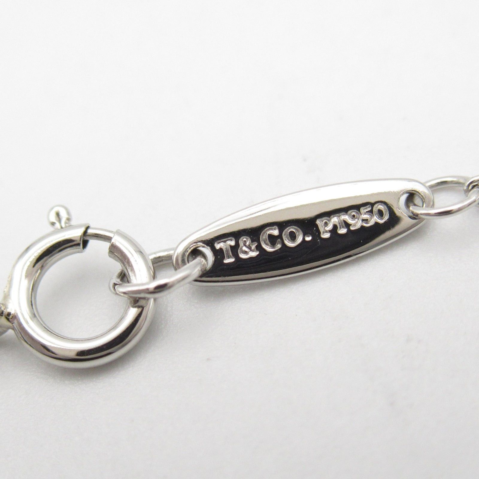 Tiffany & Co. Tiffany Co By-The-Yard 3P Diamond Bracelet Pt950 Platinum Clear Size ONE SIZE - 5 Thumbnail
