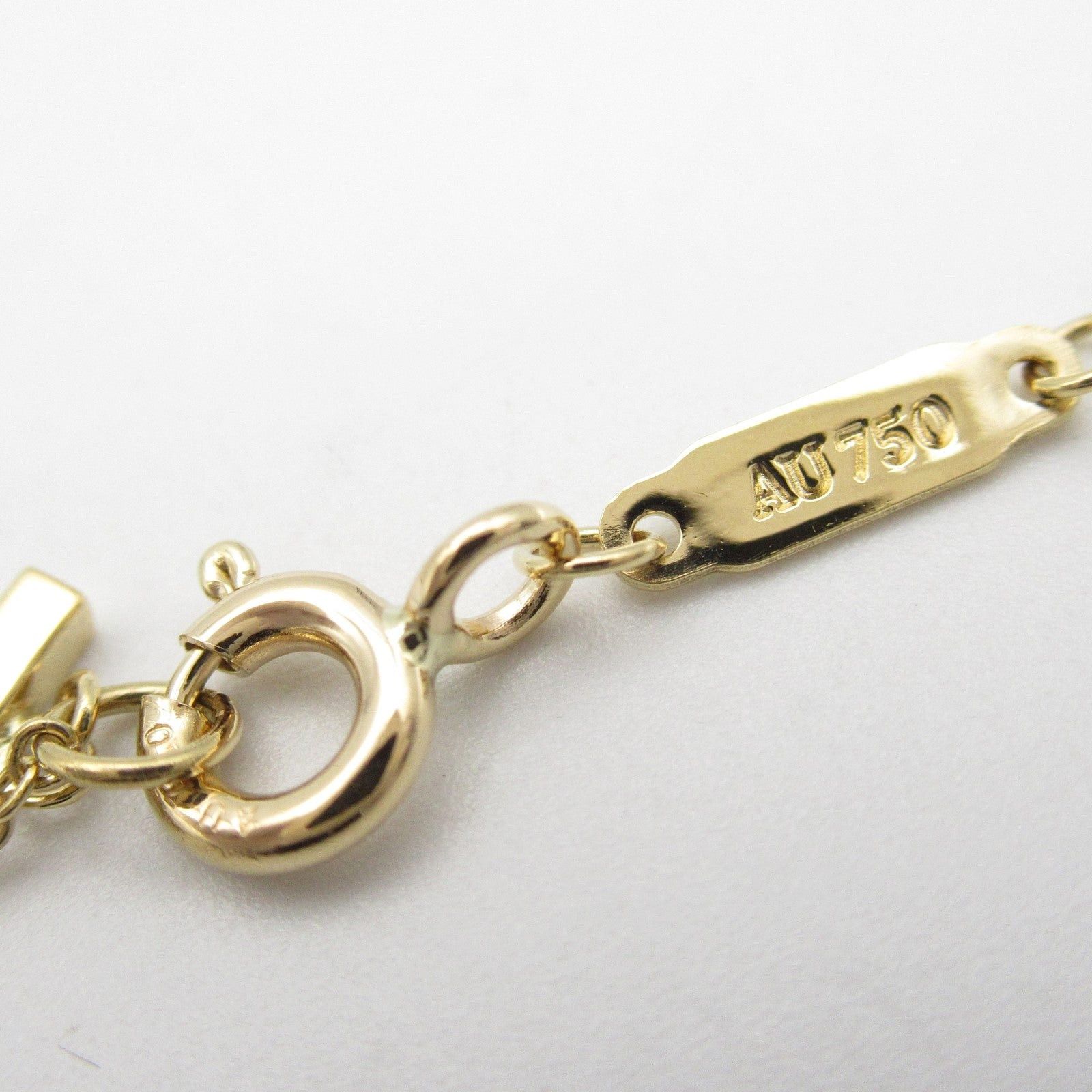 Tiffany & Co. Tiffany Co T-Smile Small Necklace K18 (Yellow Gold) Gold Size ONE SIZE - 4 Thumbnail