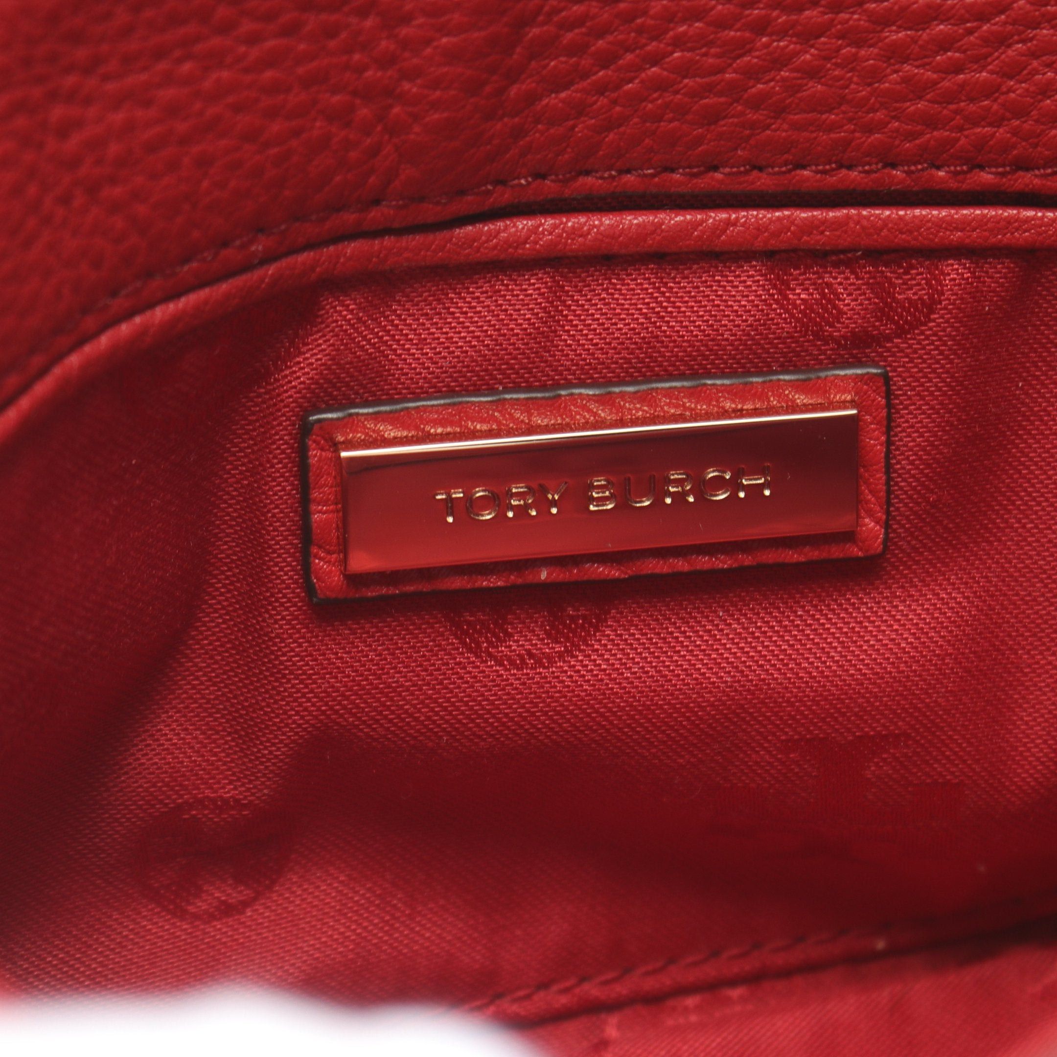 Tory Burch Tory Burch Shoulder Bag Leather Red Logo Size ONE SIZE - 4 Thumbnail