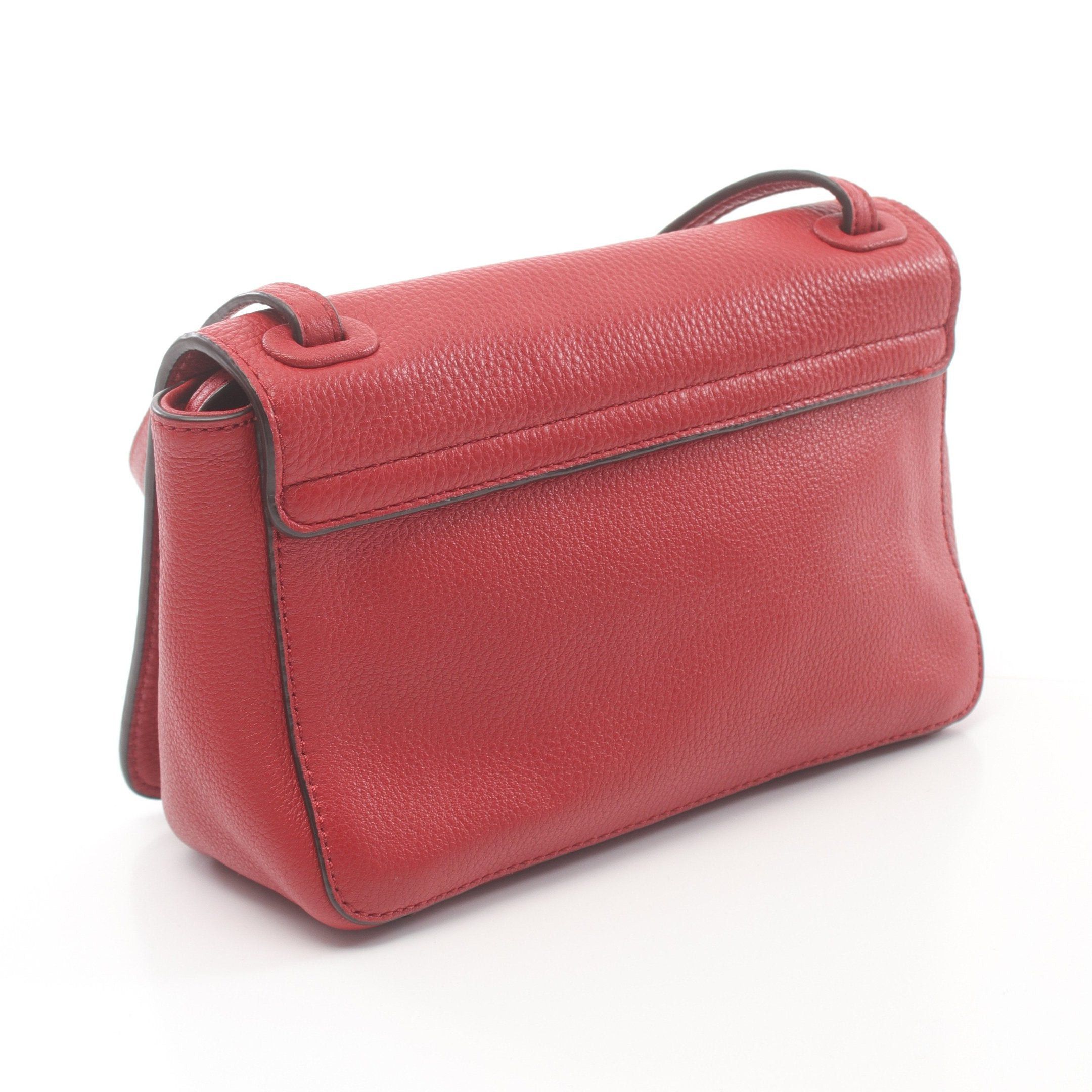 Tory Burch Tory Burch Shoulder Bag Leather Red Logo Size ONE SIZE - 2 Thumbnail