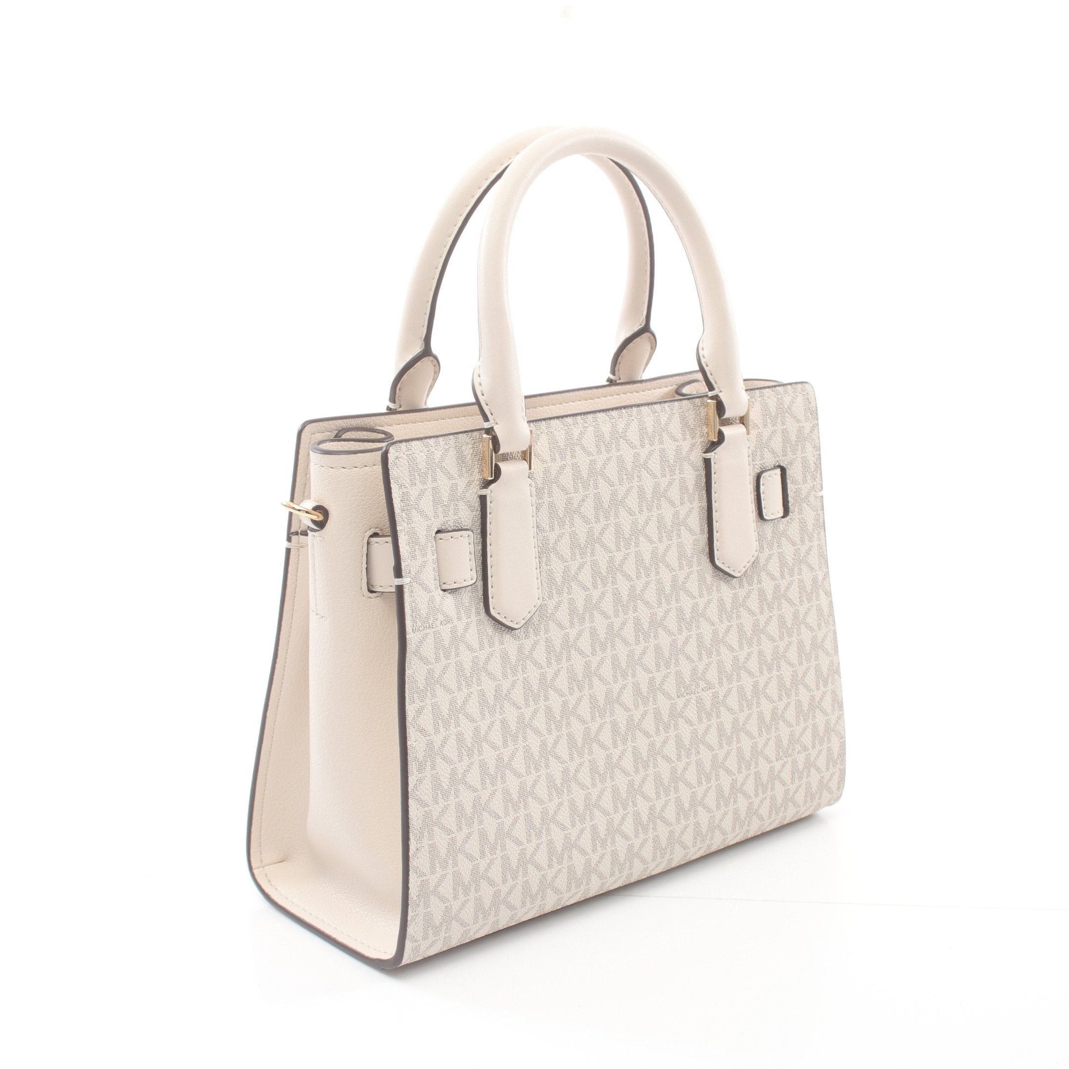 Michael Kors Michael Kors Hamilton Handbag Leather Off White Size ONE SIZE - 2 Thumbnail