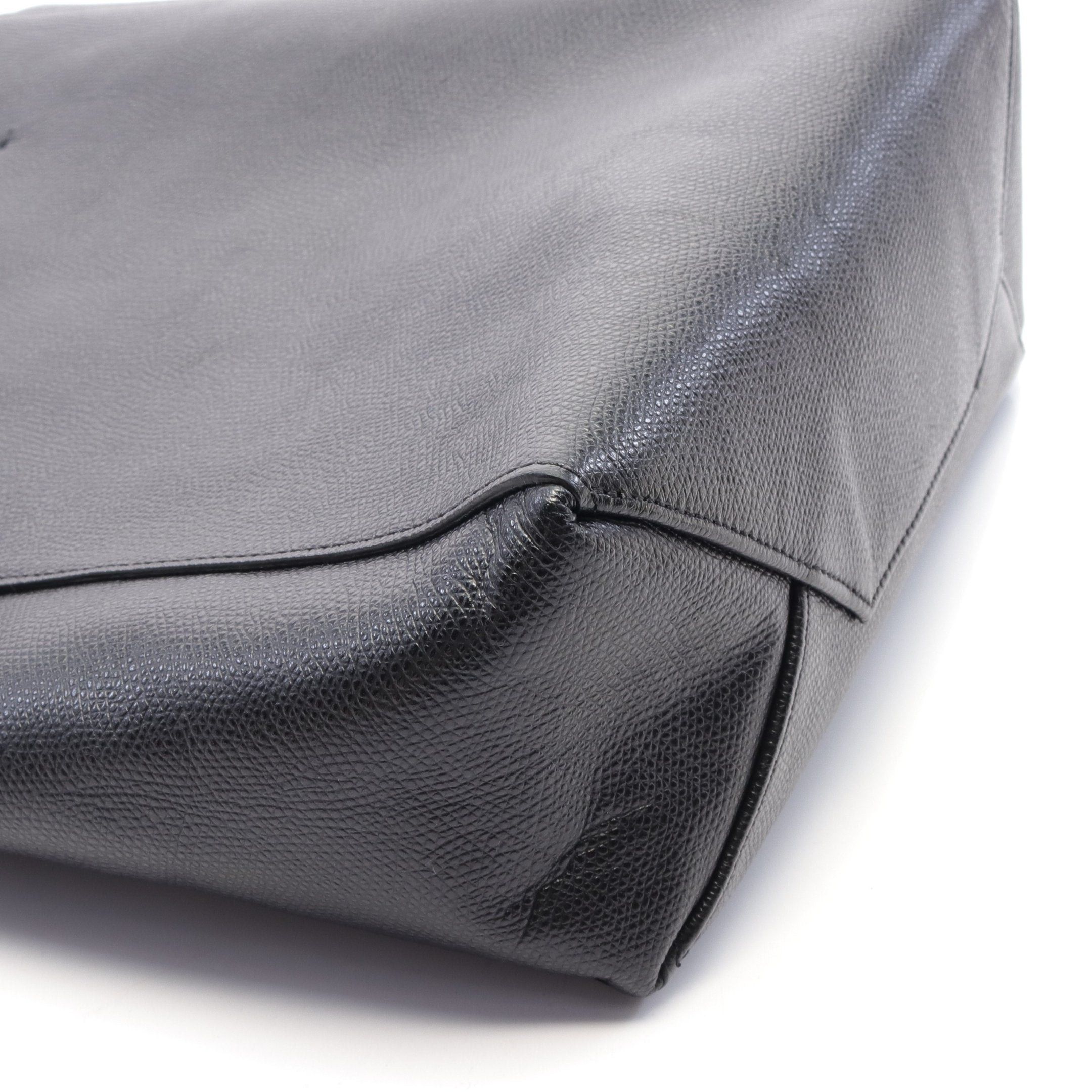 Celine Celine Vertical Small Hippopotamus Handbag Tote Bag Leather Black Size ONE SIZE - 5 Thumbnail