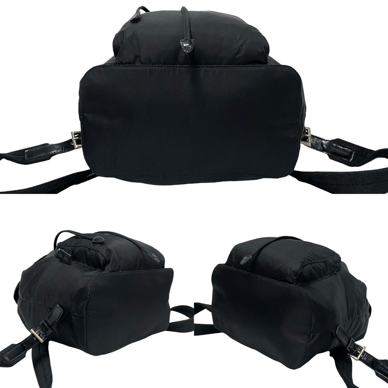 Prada Prada Backpack Black Nylon Size ONE SIZE - 6 Thumbnail