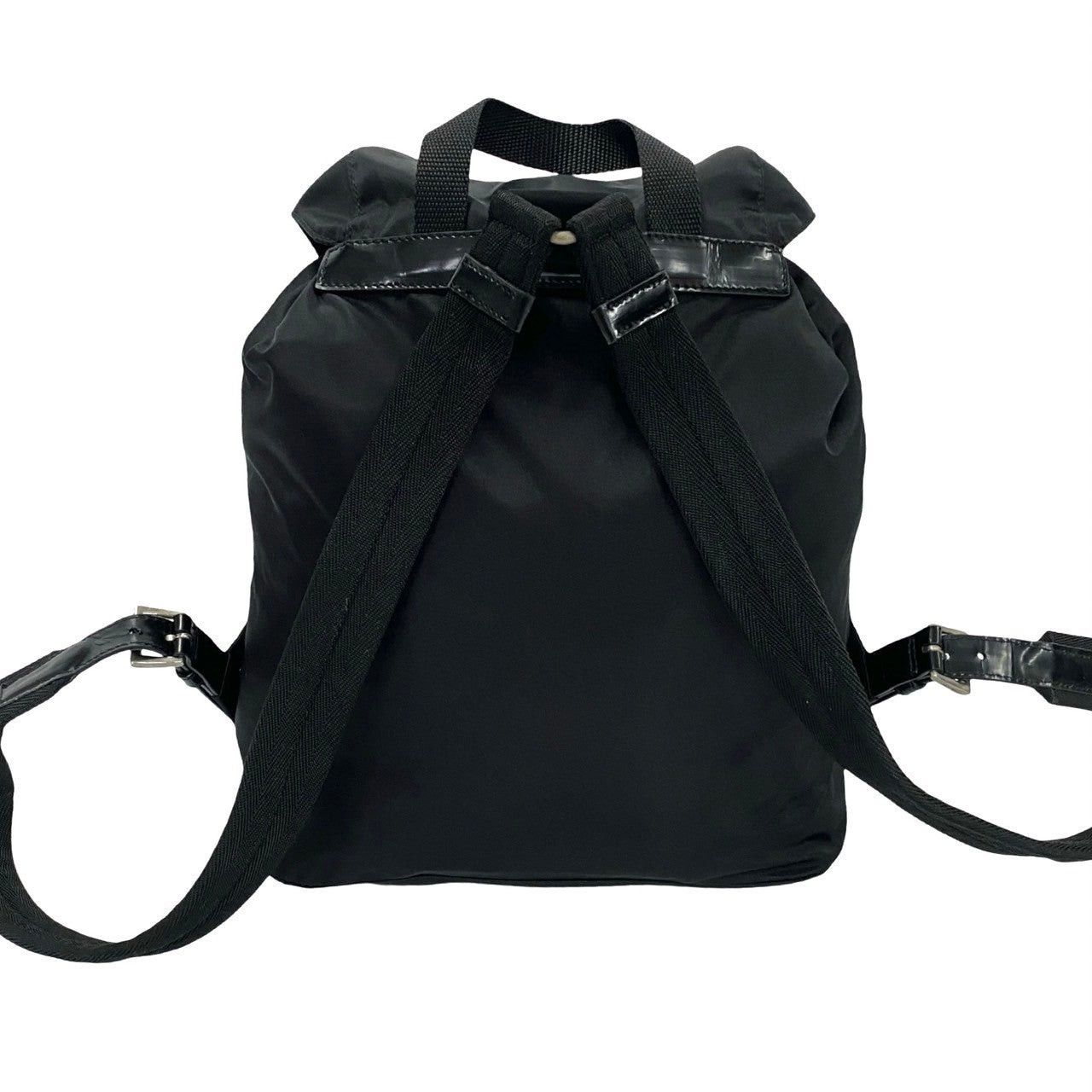 Prada Prada Backpack Black Nylon Size ONE SIZE - 4 Thumbnail