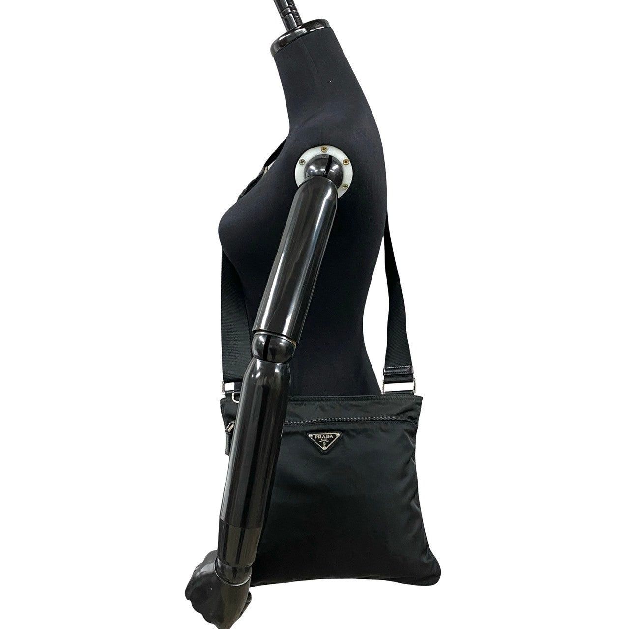 Prada Prada Shoulder Bag Black Nylon Size ONE SIZE - 2 Thumbnail