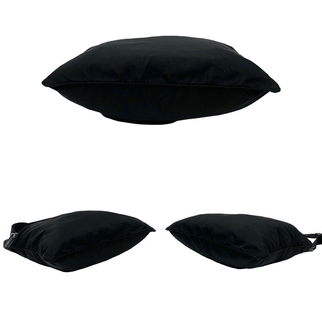 Prada Prada Shoulder Bag Black Nylon Size ONE SIZE - 6 Thumbnail