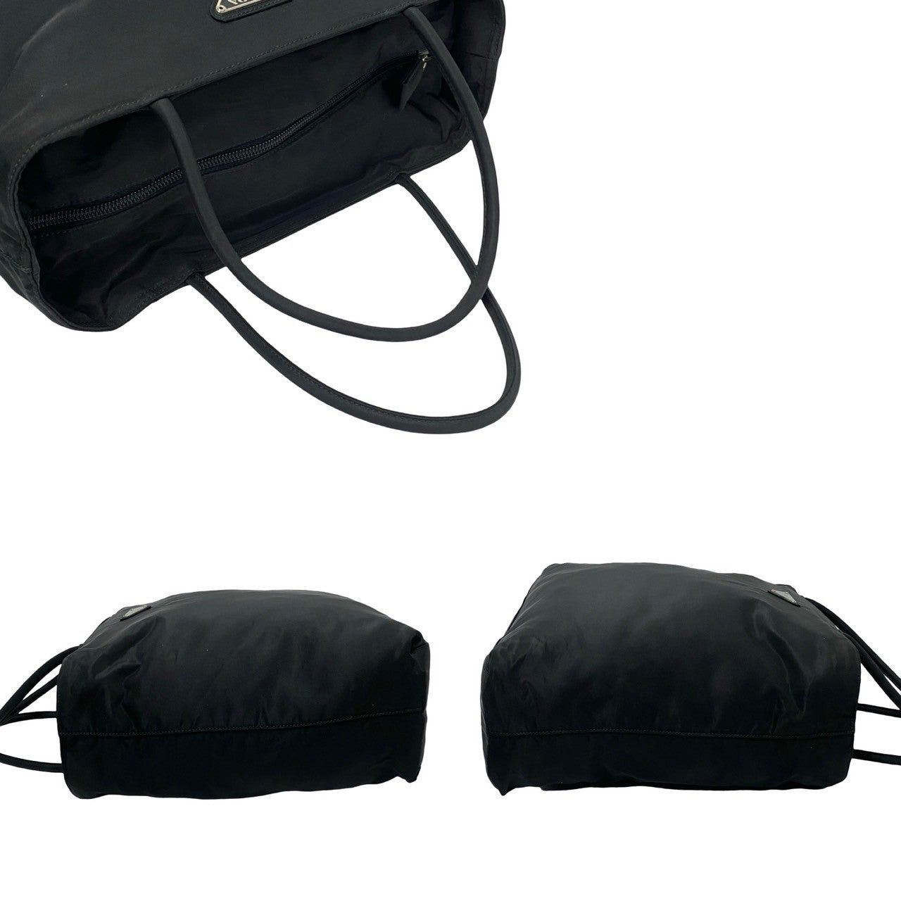 Prada Prada Handbag Black Nylon Size ONE SIZE - 5 Thumbnail