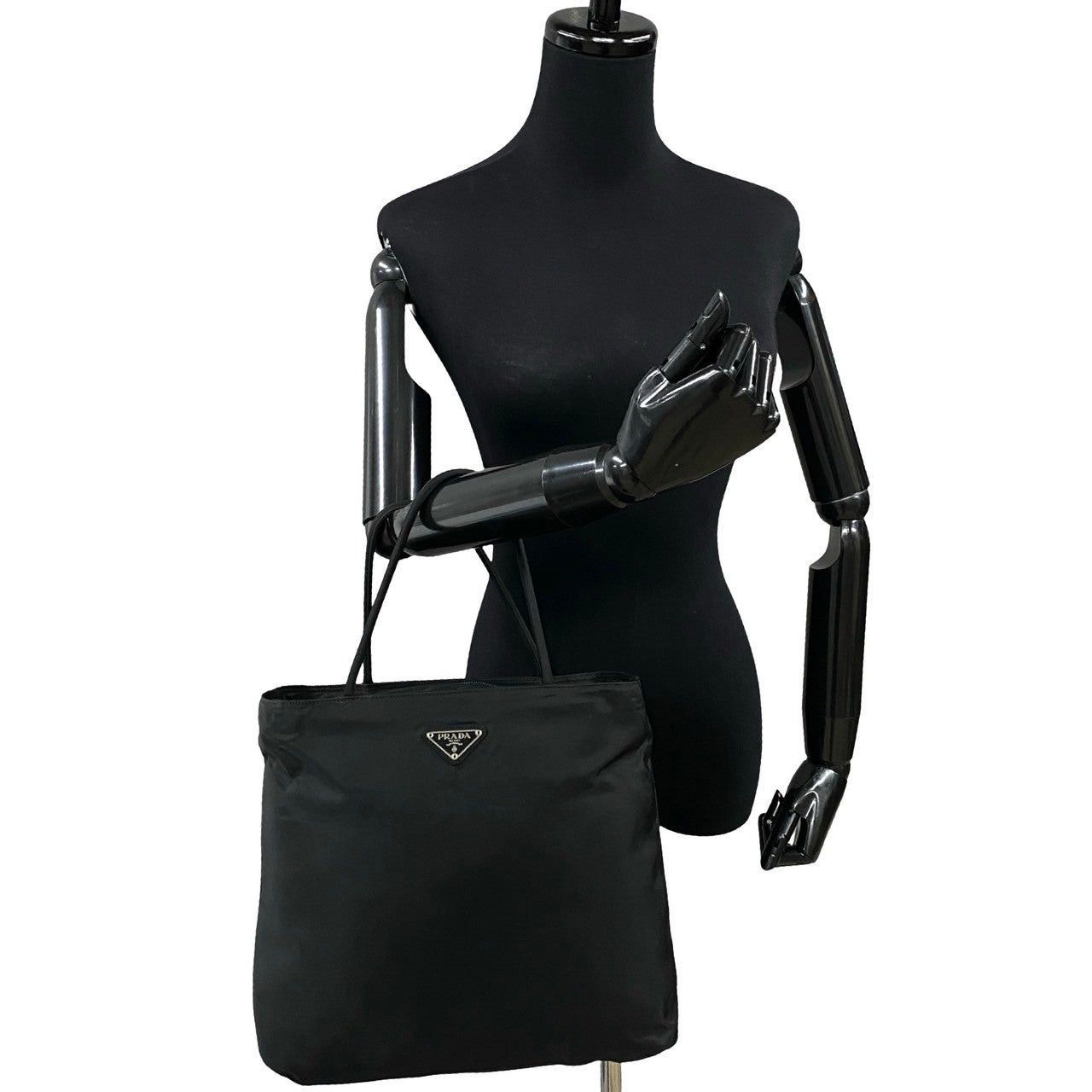 Prada Prada Handbag Black Nylon Size ONE SIZE - 2 Thumbnail