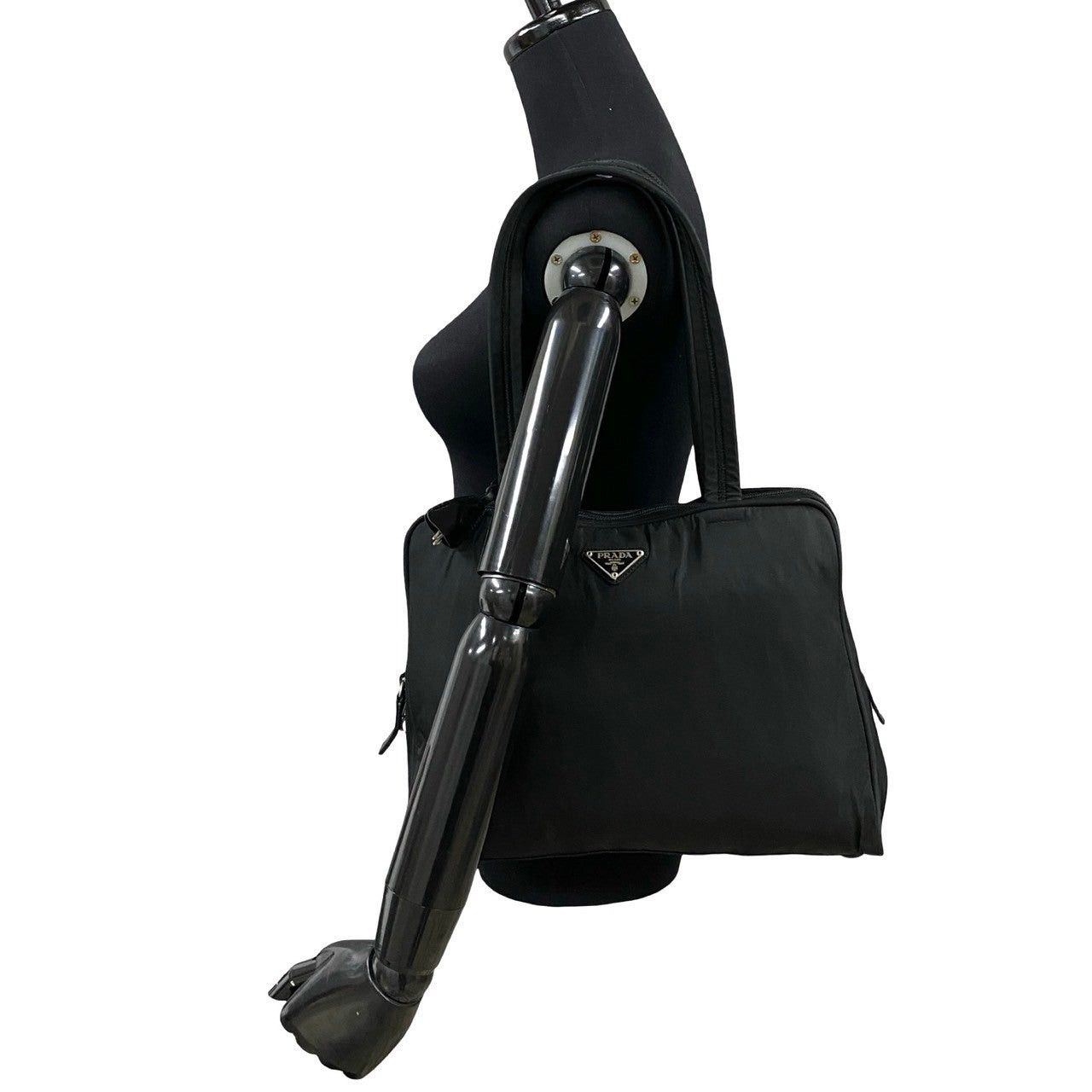 Prada Prada Handbag Black Nylon Size ONE SIZE - 2 Thumbnail