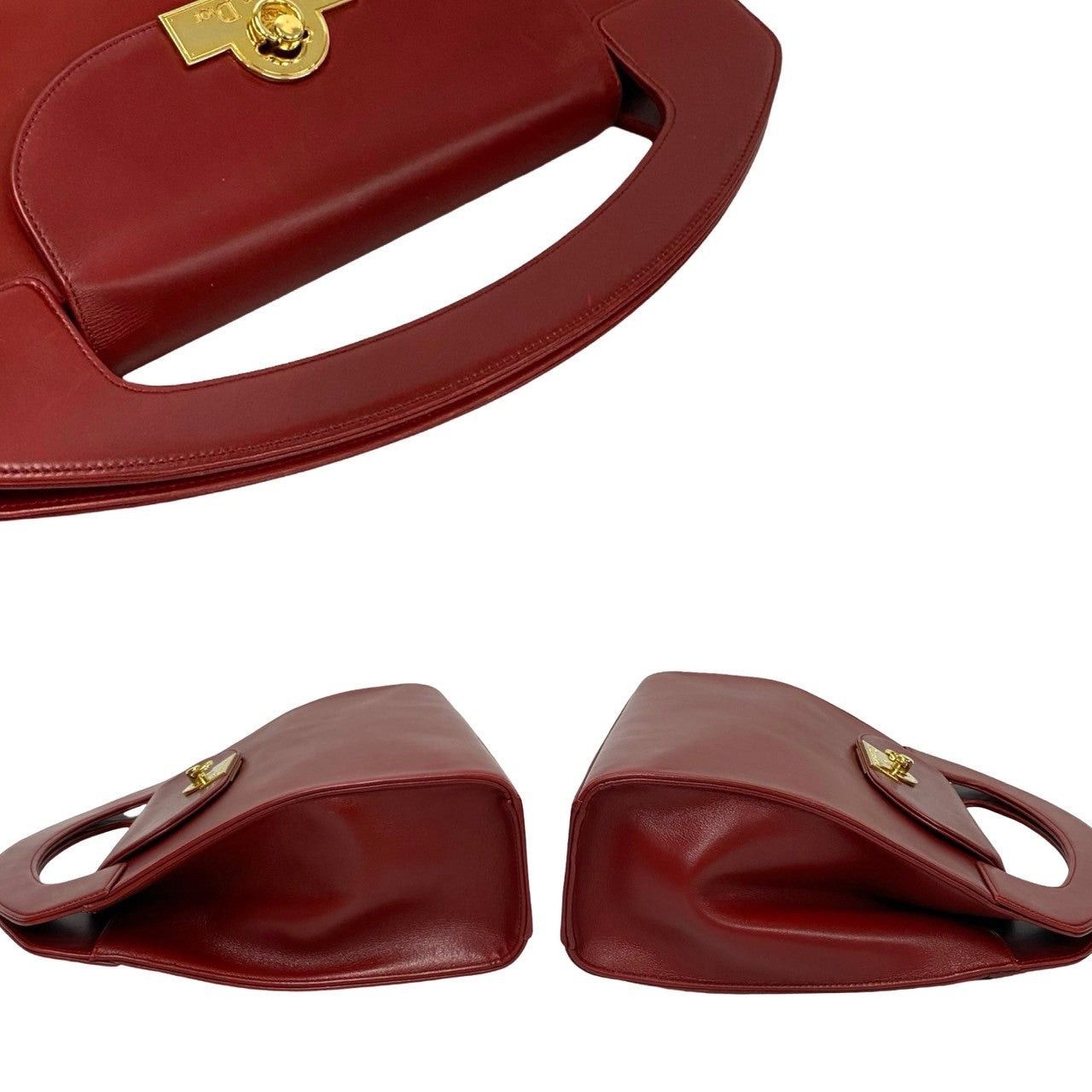 Dior Dior Handbag Red Leather Size ONE SIZE - 5 Thumbnail