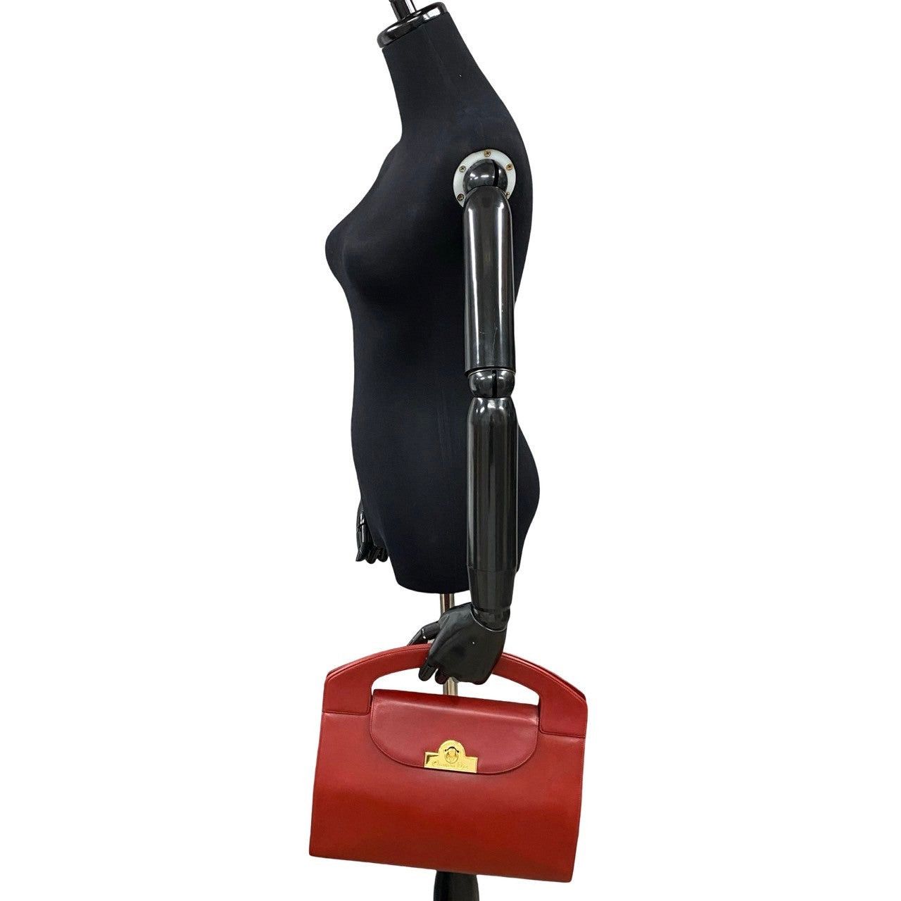 Dior Dior Handbag Red Leather Size ONE SIZE - 3 Thumbnail