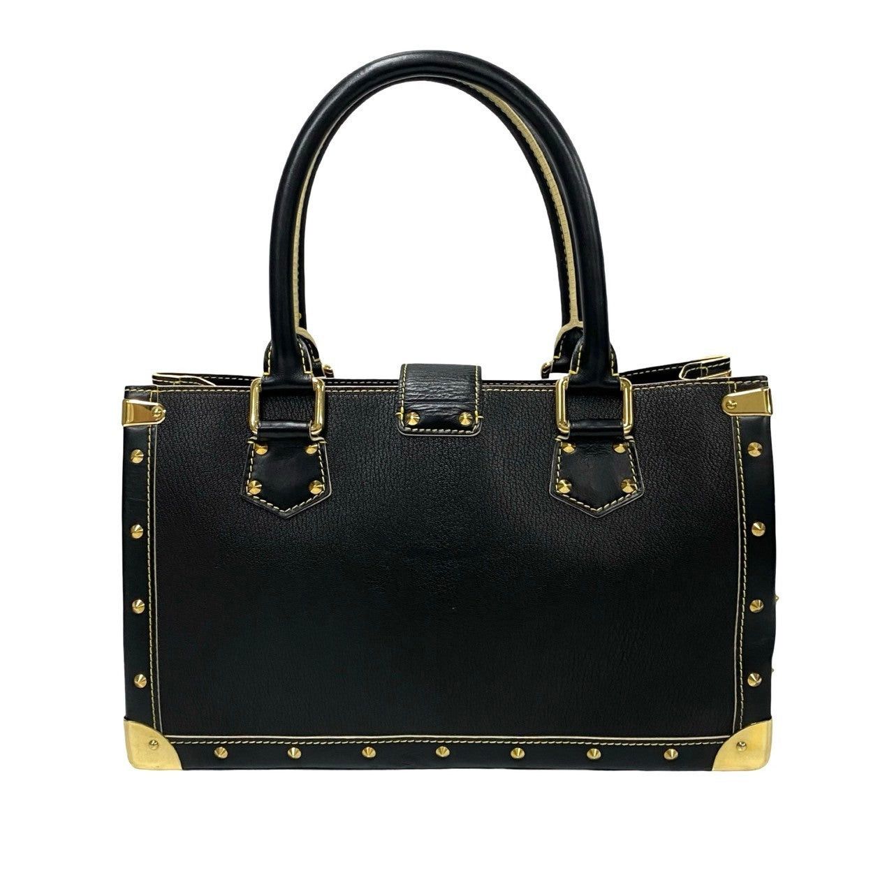 Louis Vuitton Louis Vuitton Handbag Black Leather Size ONE SIZE - 4 Thumbnail