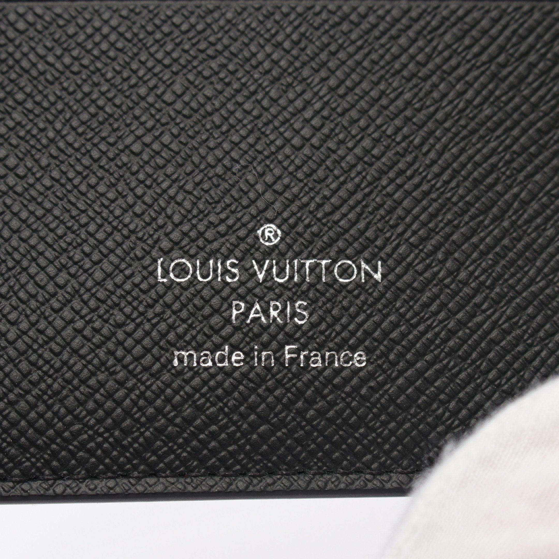 Louis Vuitton Louis Vuitton Portefeuil Multiple Monogram Eclipse Bi-Fold Wallet Leather Black Size ONE SIZE - 4 Thumbnail
