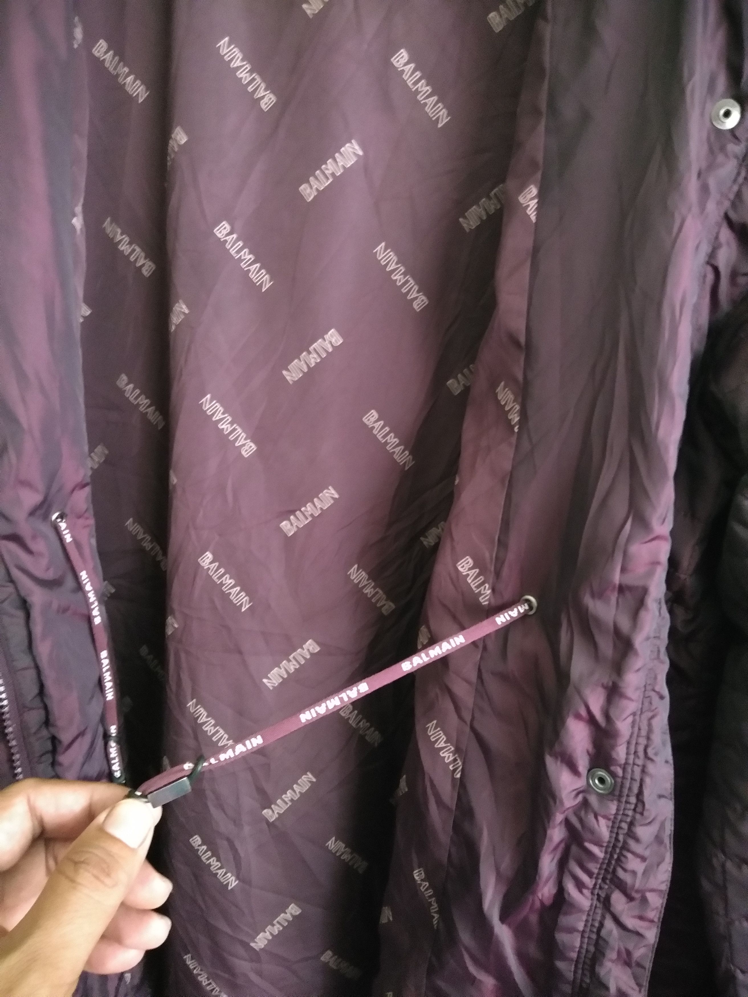 Balmain Rare Balmain Long Jacket Hooded Size US L / EU 52-54 / 3 - 10 Thumbnail