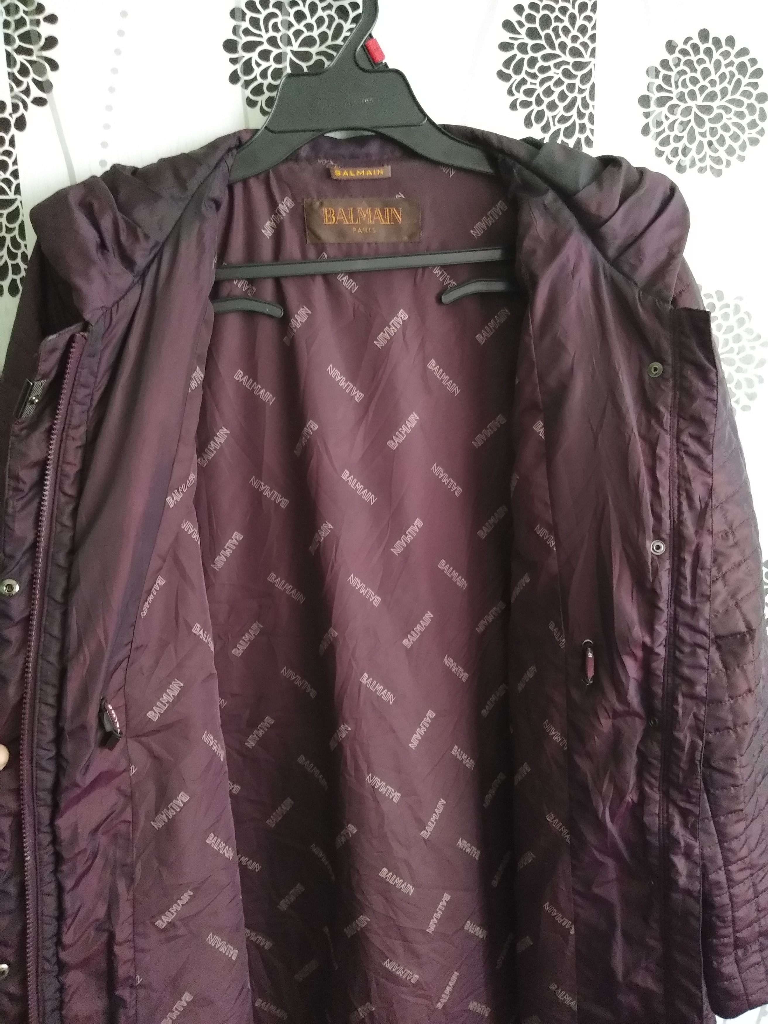 Balmain Rare Balmain Long Jacket Hooded Size US L / EU 52-54 / 3 - 12 Thumbnail