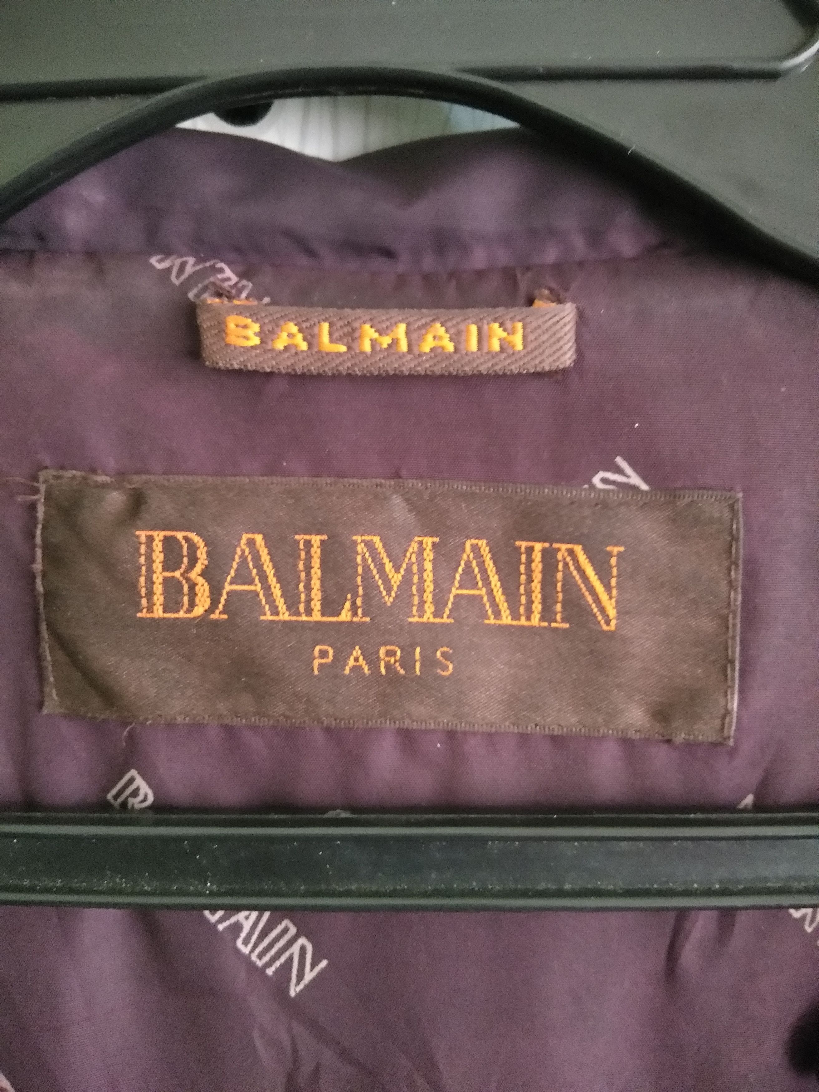 Balmain Rare Balmain Long Jacket Hooded Size US L / EU 52-54 / 3 - 11 Thumbnail