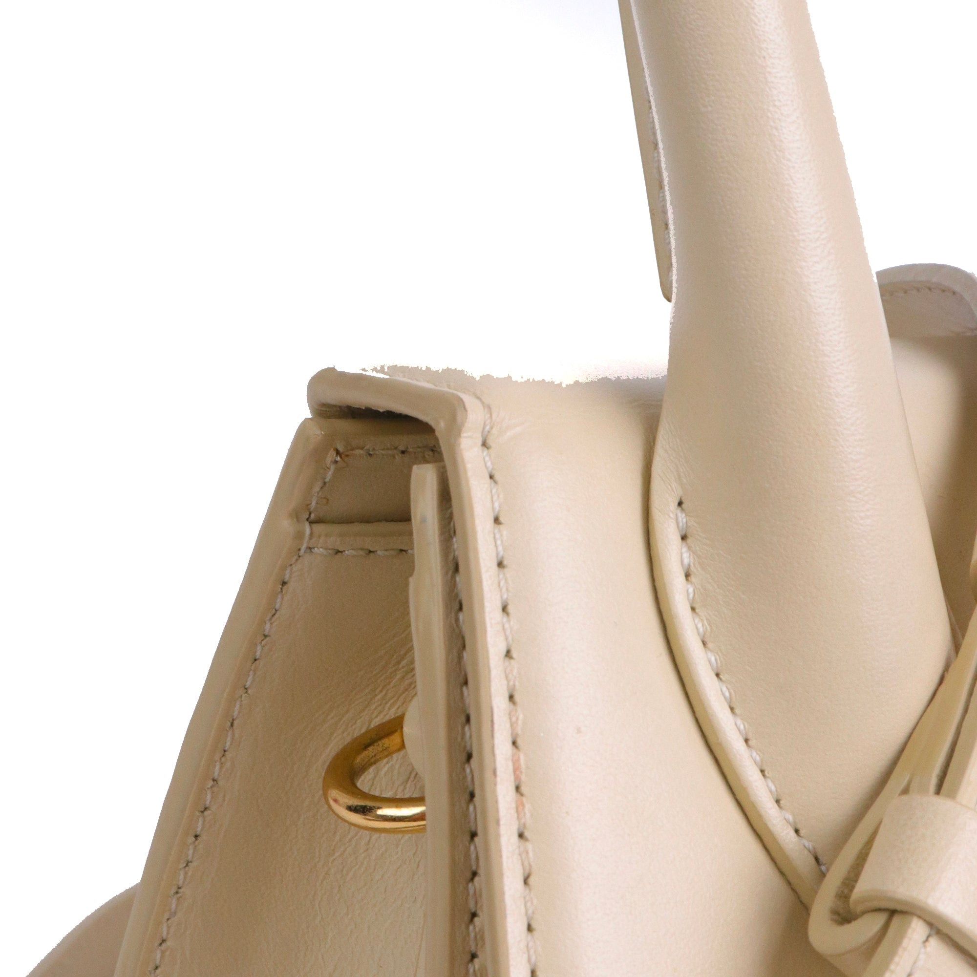 Jacquemus JACQUEMUS - Jacquemus medium Chiquito shoulder bag in beige leather Size ONE SIZE - 7 Thumbnail