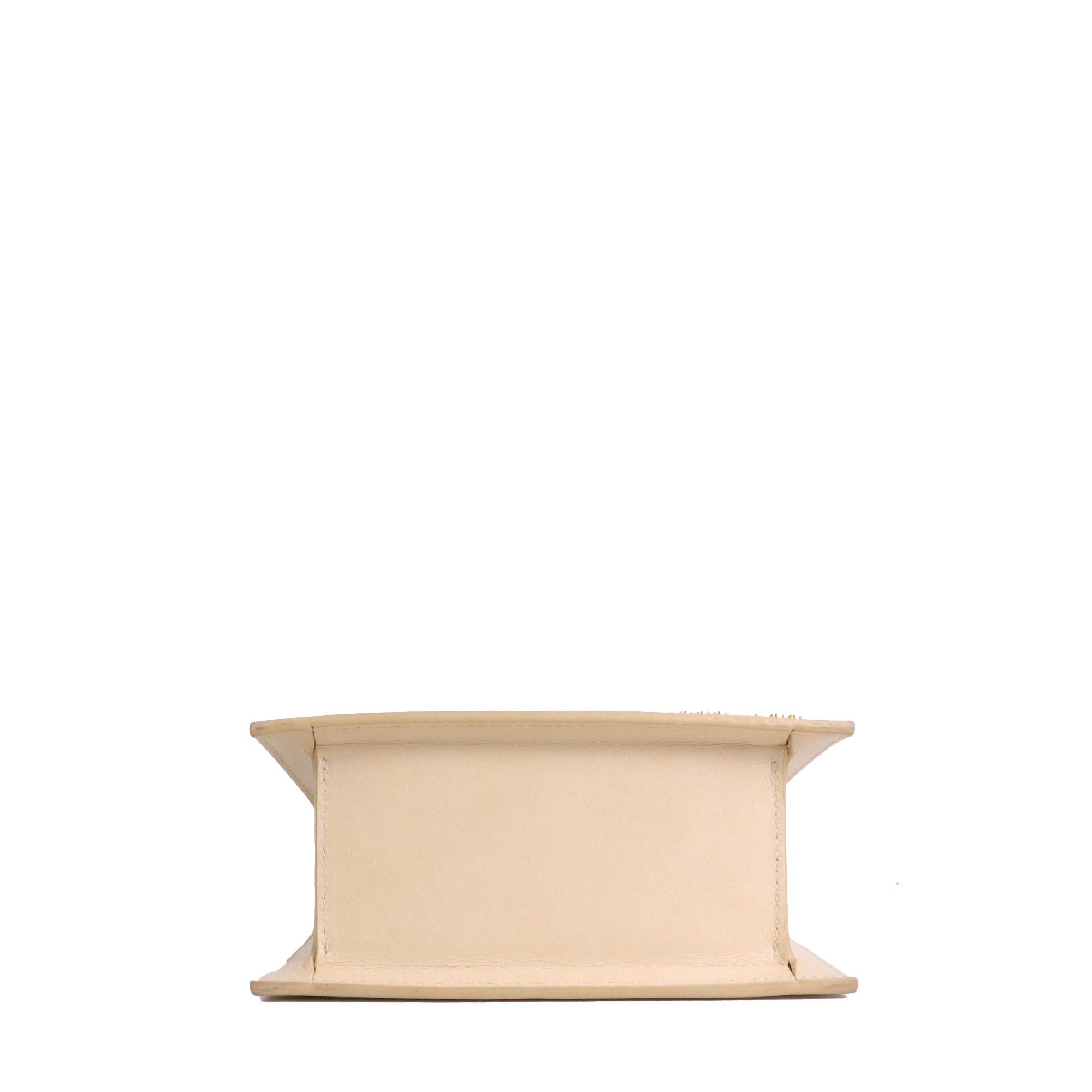 Jacquemus JACQUEMUS - Jacquemus medium Chiquito shoulder bag in beige leather Size ONE SIZE - 4 Thumbnail