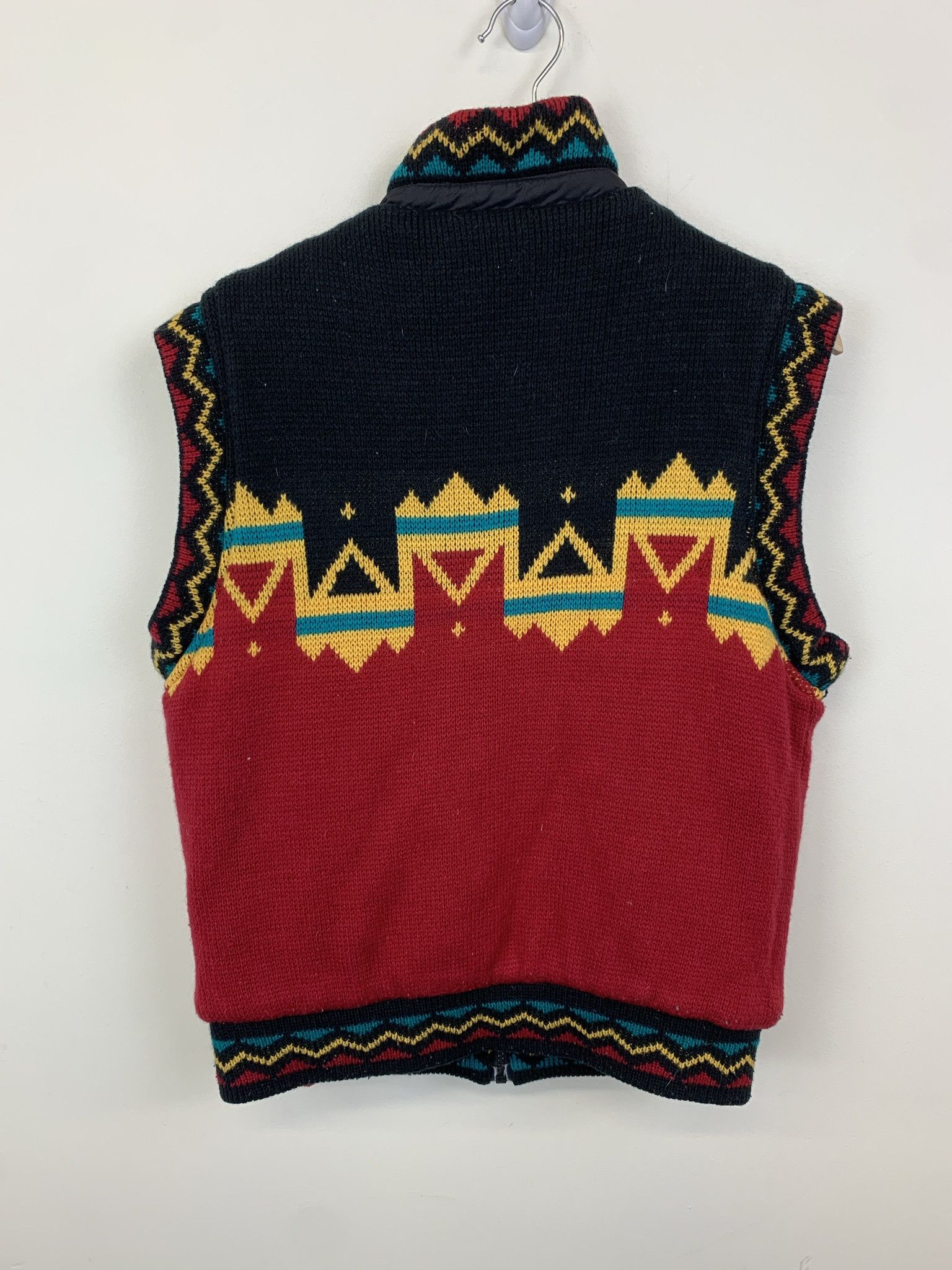 Other Vintage 90s Navajo Print Knit Zip Reversible Vest Size S Size US S / EU 44-46 / 1 - 2 Thumbnail
