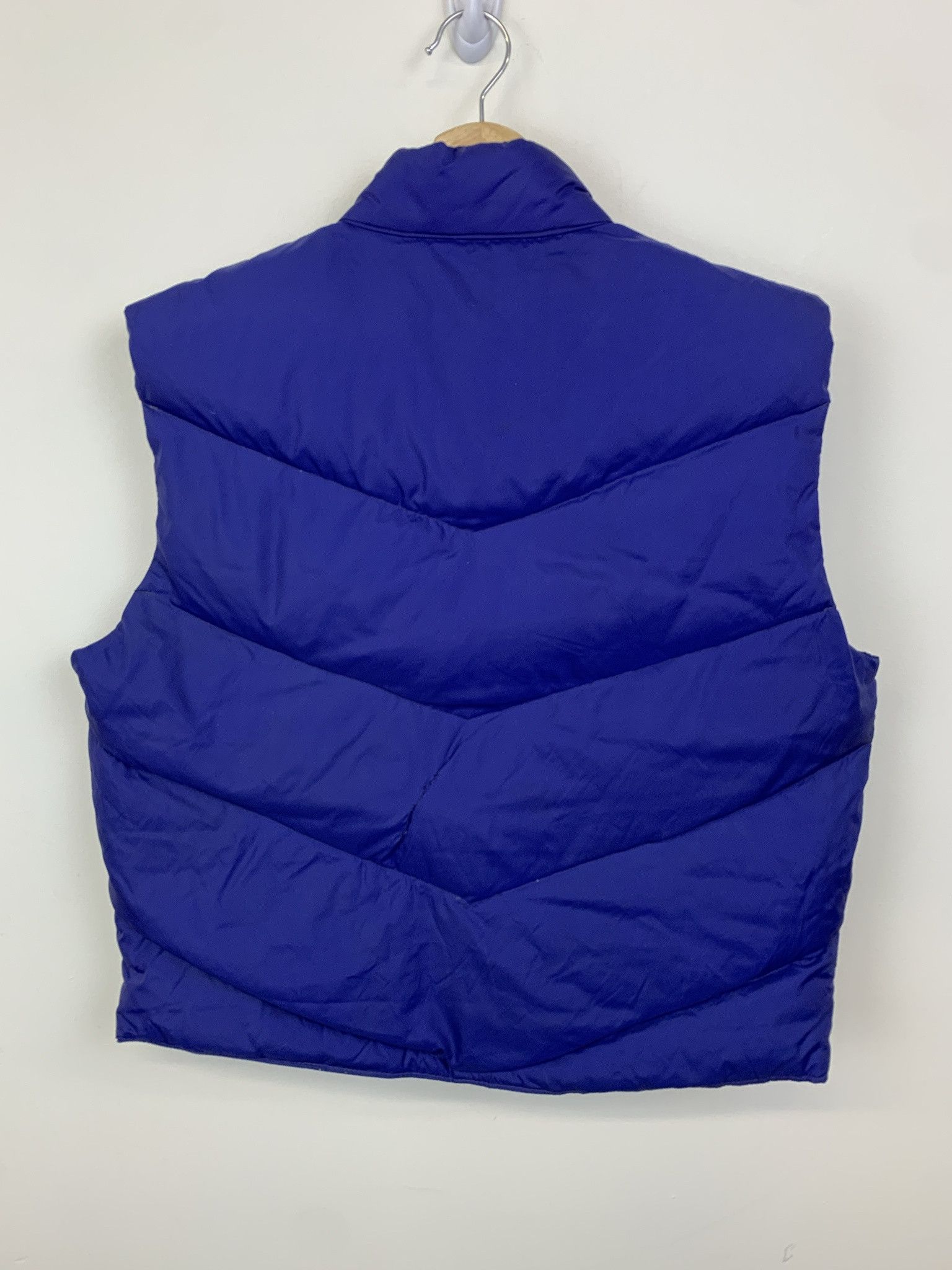 Other Vintage 90s Blue Puffer Jacket Snap Vest Size L Size US L / EU 52-54 / 3 - 3 Thumbnail