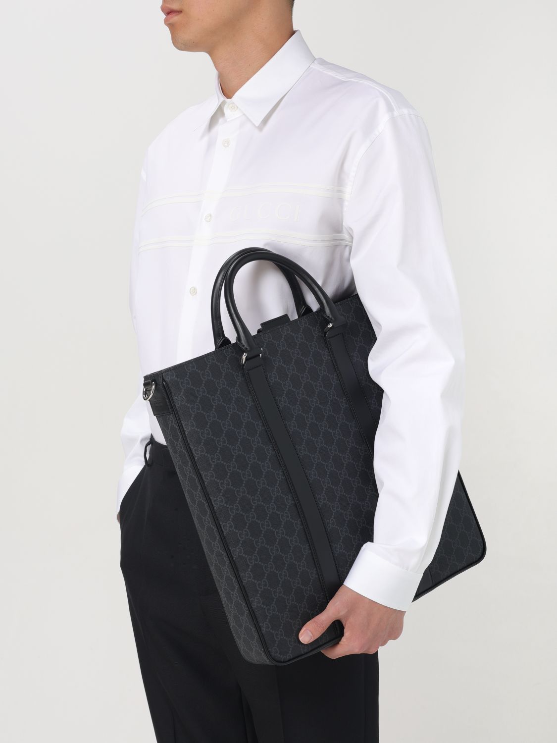 Gucci Gucci Shoulder Bag Men Black Size ONE SIZE - 2 Thumbnail
