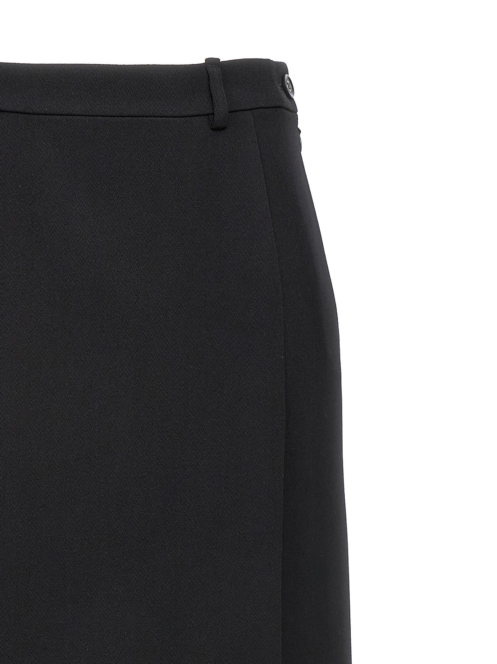 Balenciaga Long Wool Skirt Size 26" / US 2 / IT 38 - 3 Thumbnail