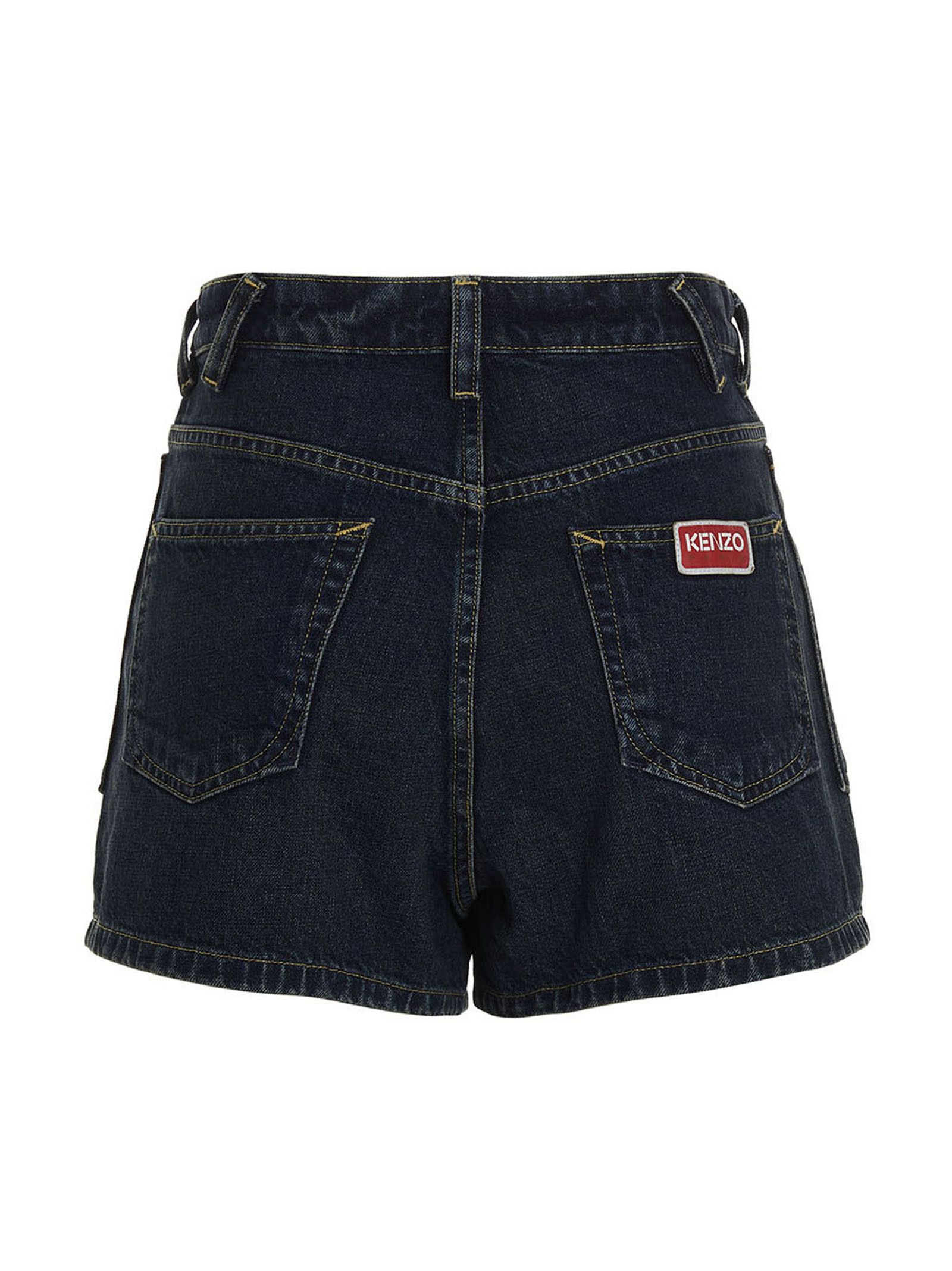 Kenzo Denim Shorts Size 25" / US 0 / IT 36 - 2 Thumbnail