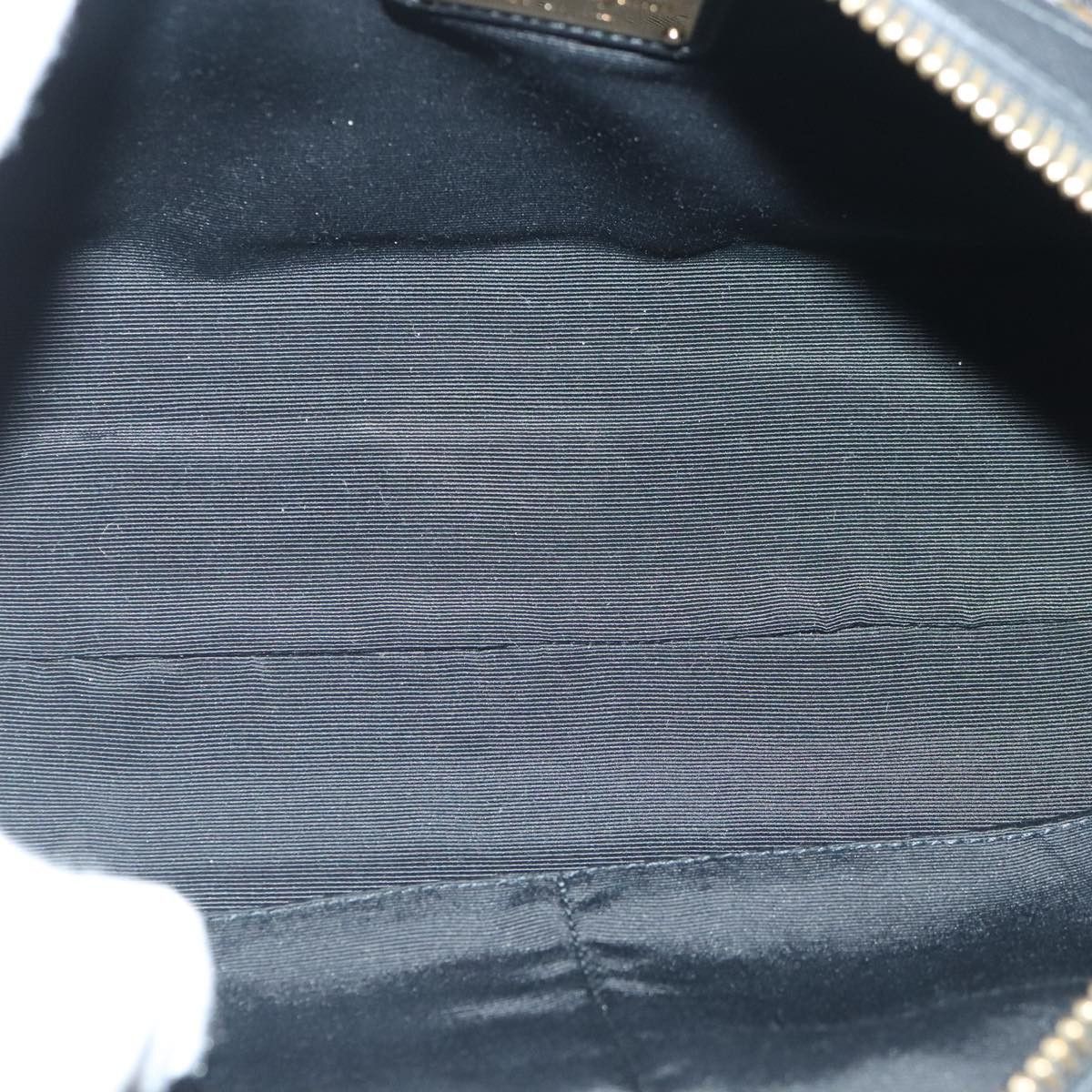 Salvatore Ferragamo Gancini Black Leather Shoulder Bag (Pre-Owned) Size ONE SIZE - 7 Thumbnail