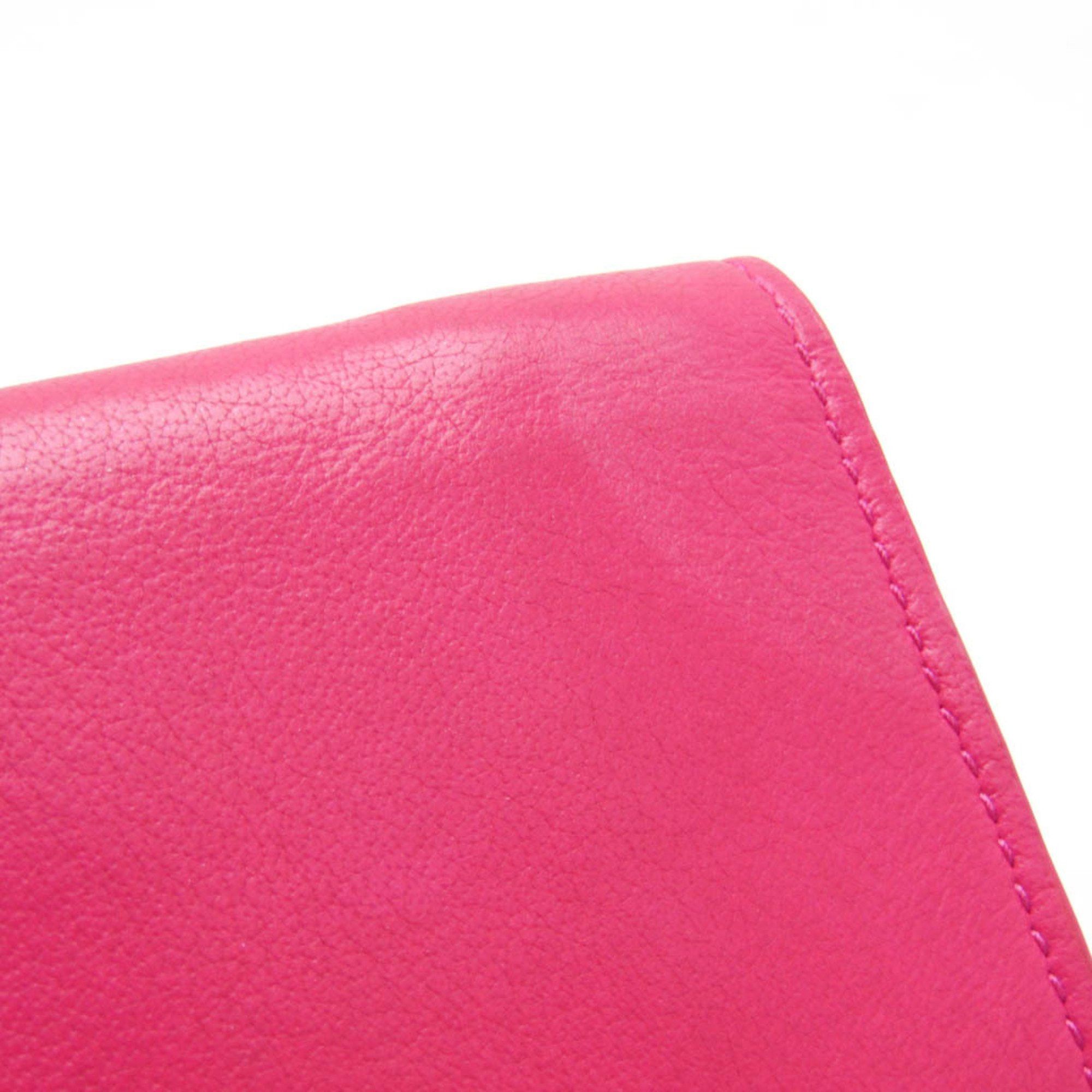 Balenciaga Papier Pink Leather Wallet (Pre-Owned) Size ONE SIZE - 15 Thumbnail